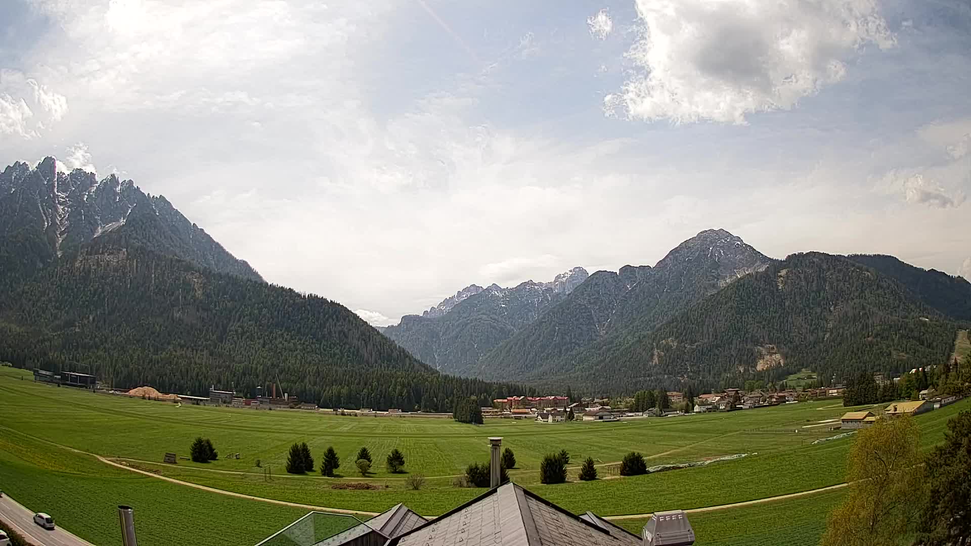 Webcam Dobbiaco Dolomiti – Vista dall’Hotel Rosengarten
