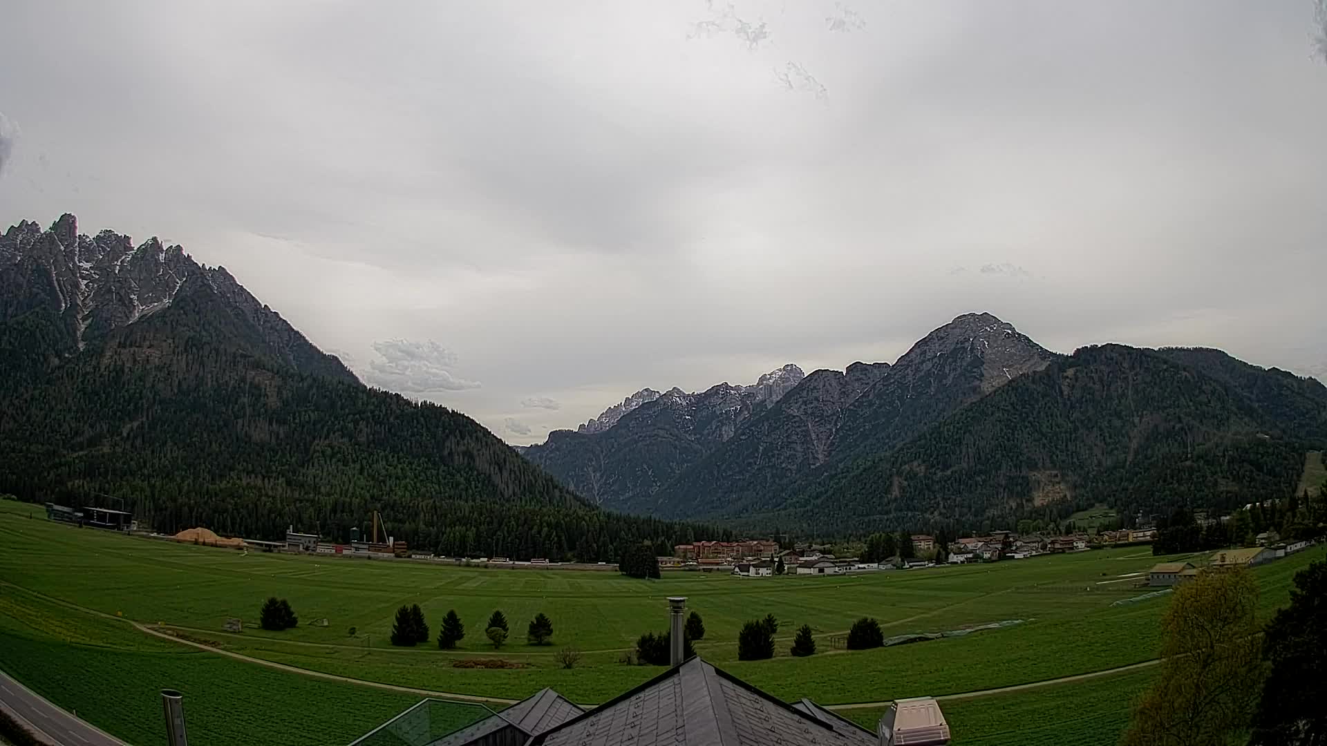 Webcam Toblach Dolomiten – Blick vom Hotel Rosengarten