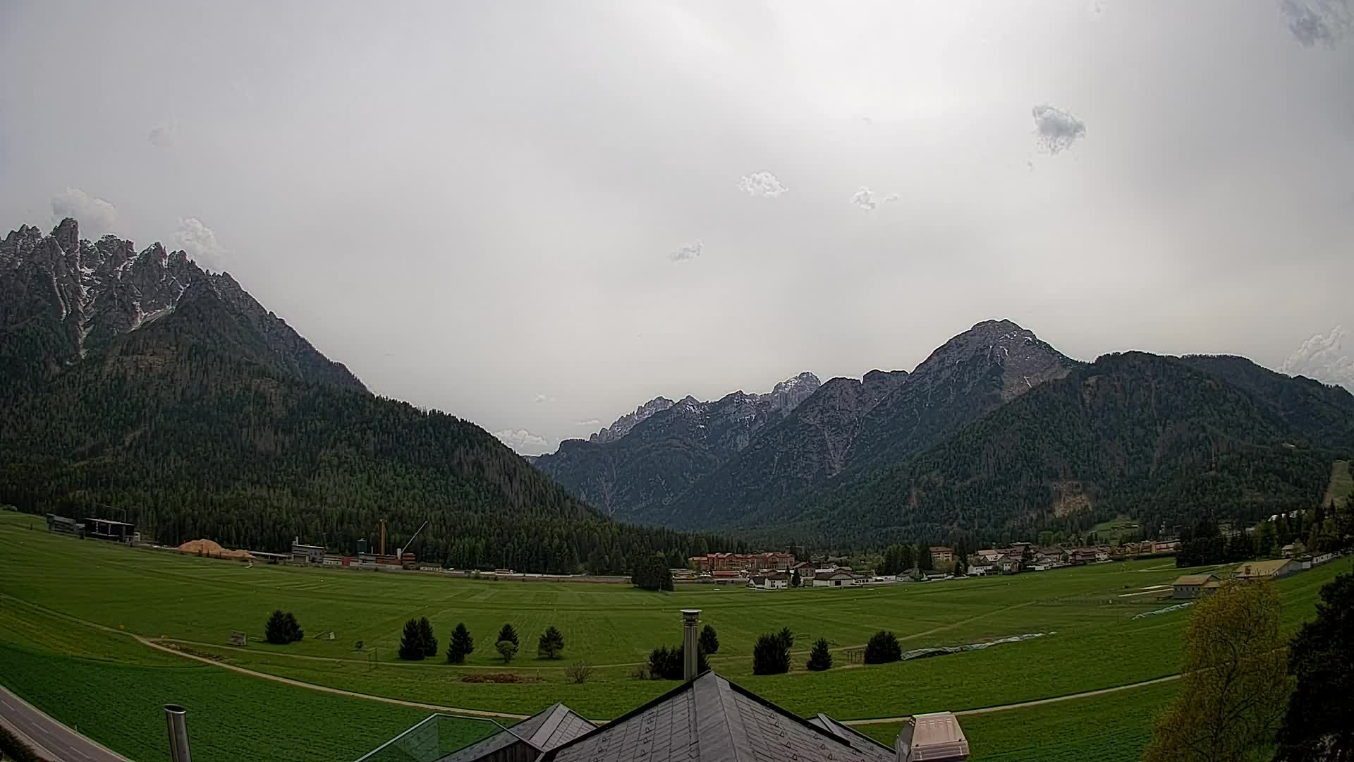Webcam Toblach Dolomiten – Blick vom Hotel Rosengarten