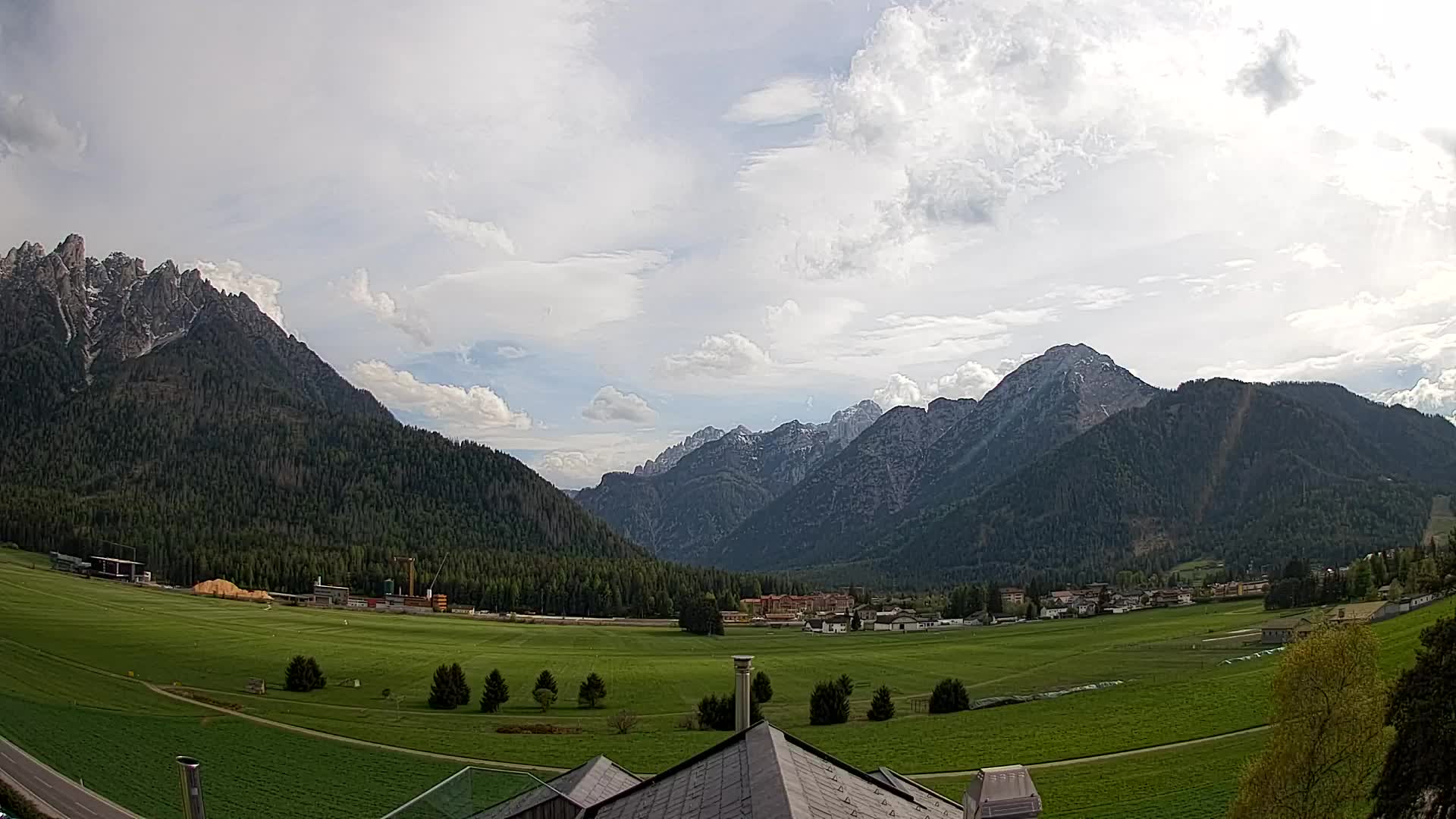 Webcam Toblach Dolomiten – Blick vom Hotel Rosengarten