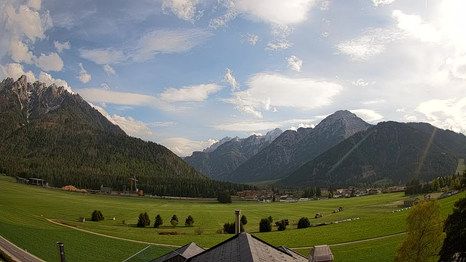 Webcam Dobbiaco Dolomiti – Vista dall’Hotel Rosengarten