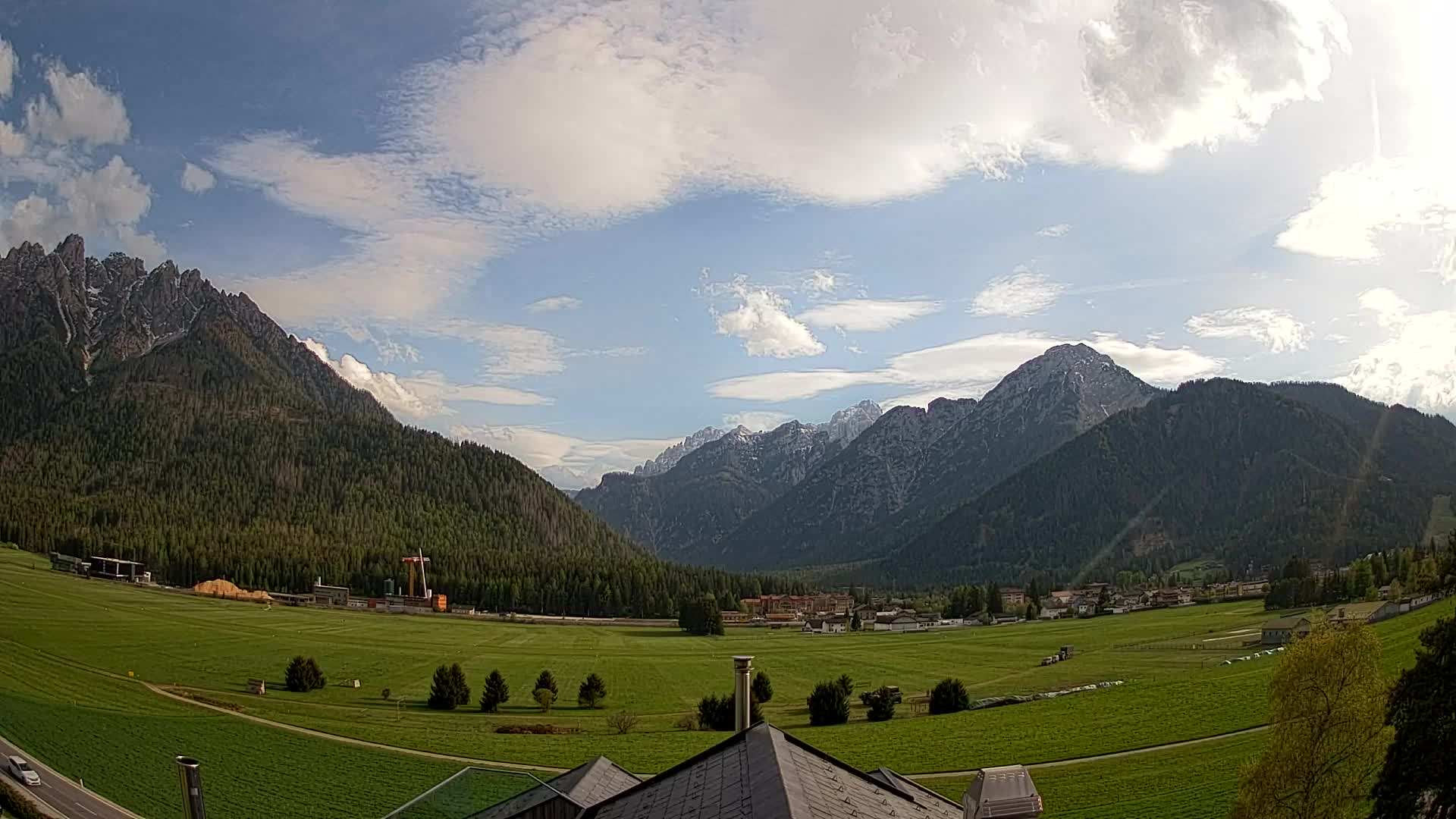 Webcam Dobbiaco Dolomiti – Vista dall’Hotel Rosengarten