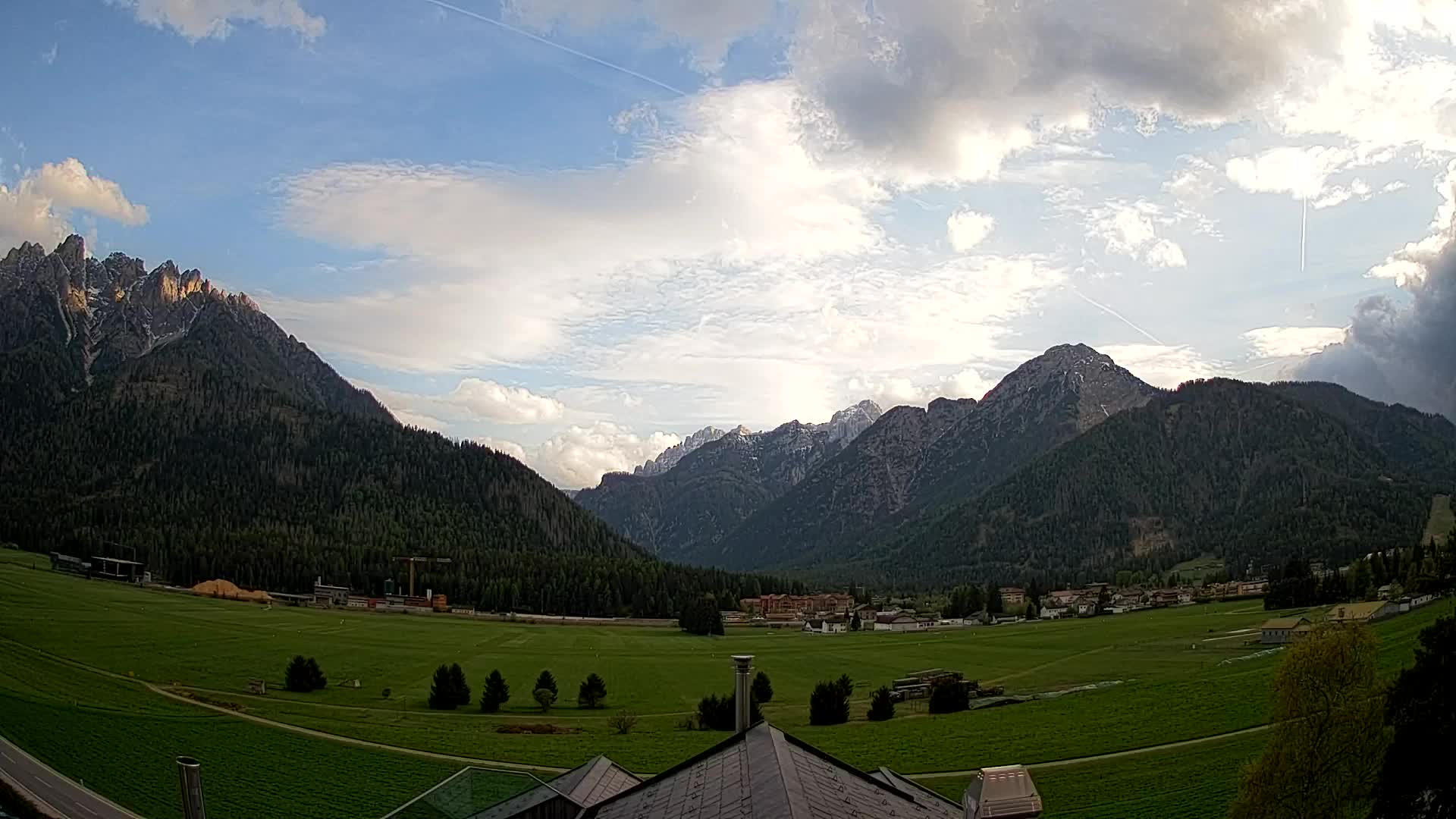 Webcam Toblach Dolomites – Vue depuis l’Hôtel Rosengarten