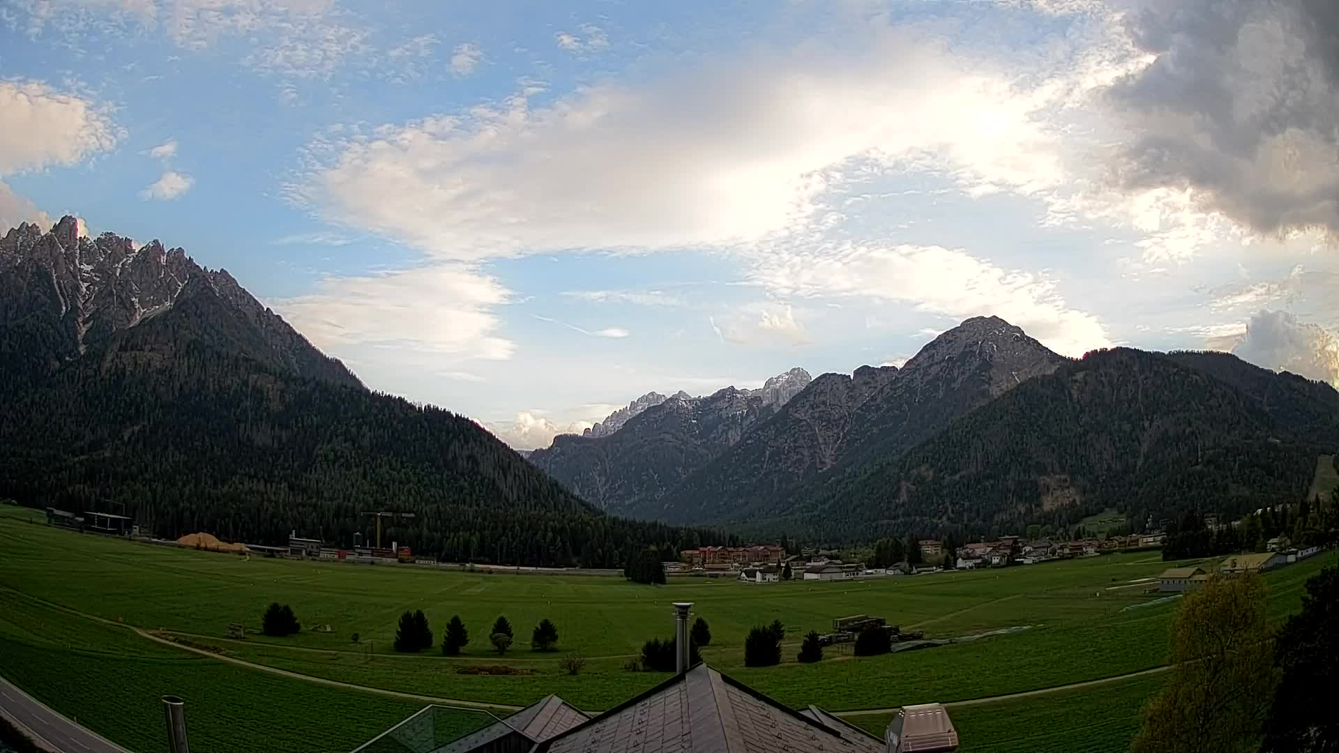 Webcam Toblach Dolomiten – Blick vom Hotel Rosengarten