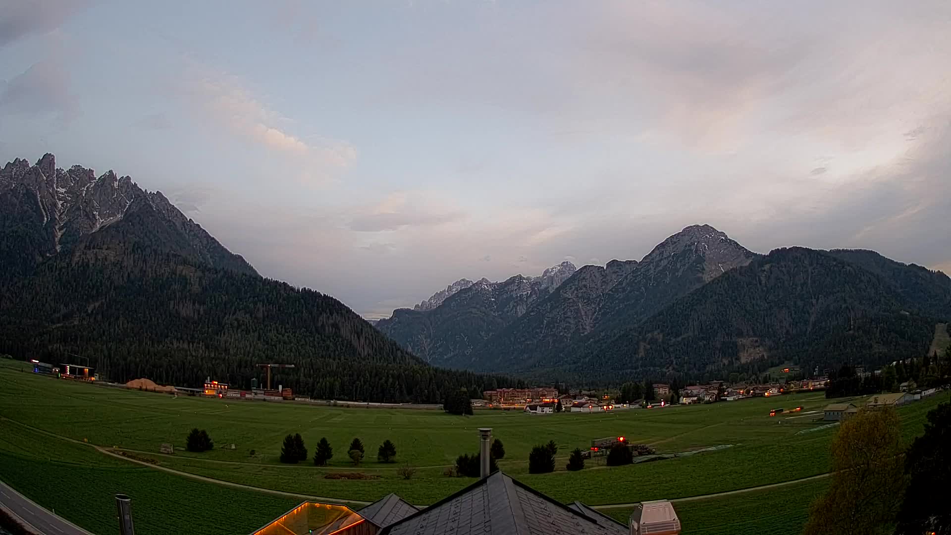 Webcam Toblach Dolomitas – Vista desde el Hotel Rosengarten