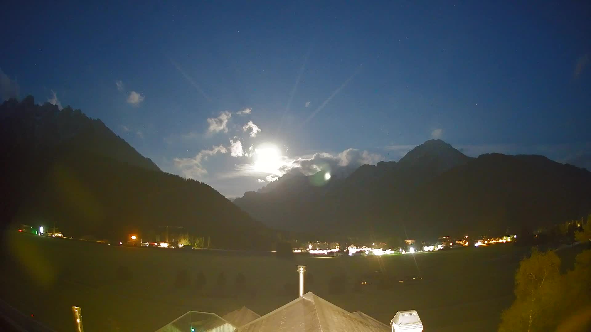 Webcam Toblach Dolomitas – Vista desde el Hotel Rosengarten