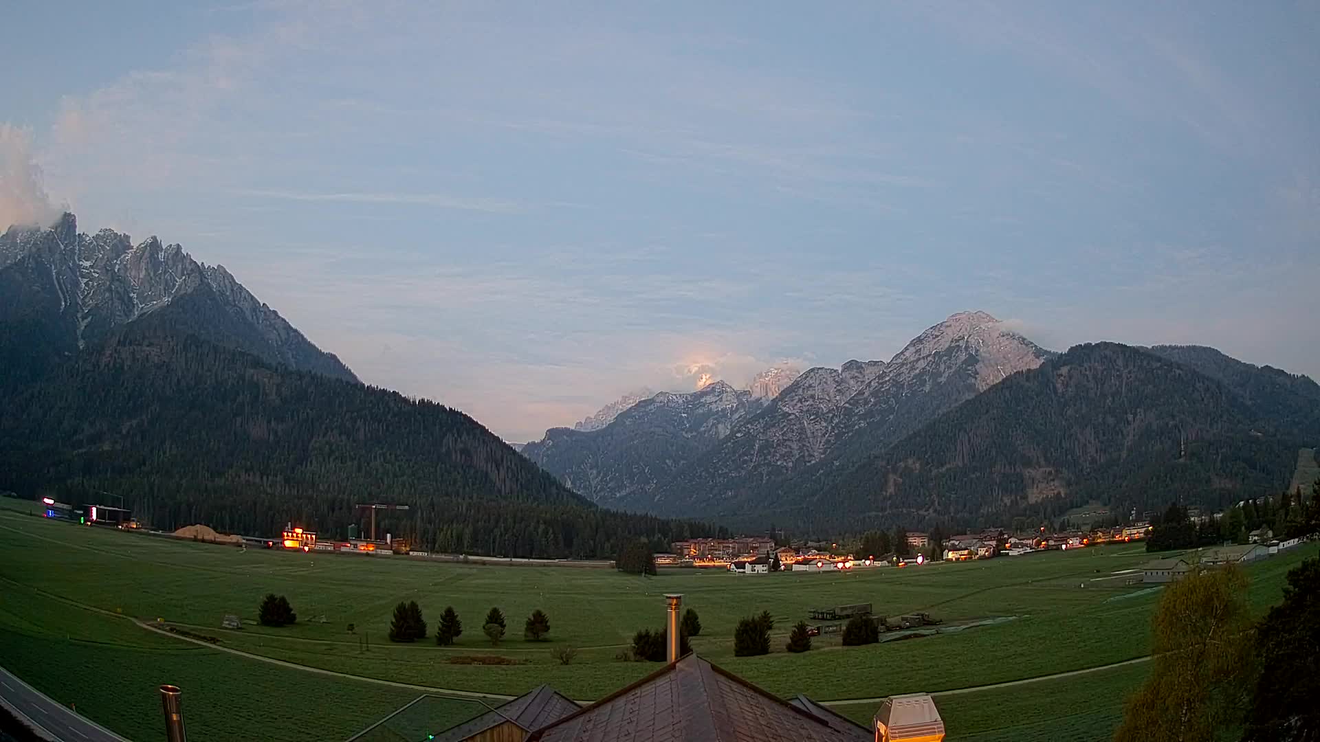 Webcam Dobbiaco Dolomiti – Vista dall’Hotel Rosengarten