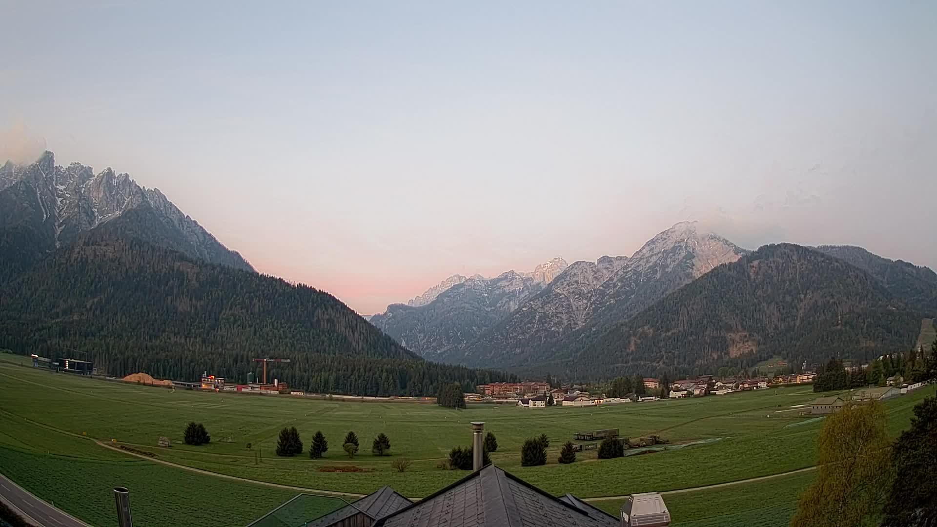 Webcam Dobbiaco Dolomiti – Vista dall’Hotel Rosengarten