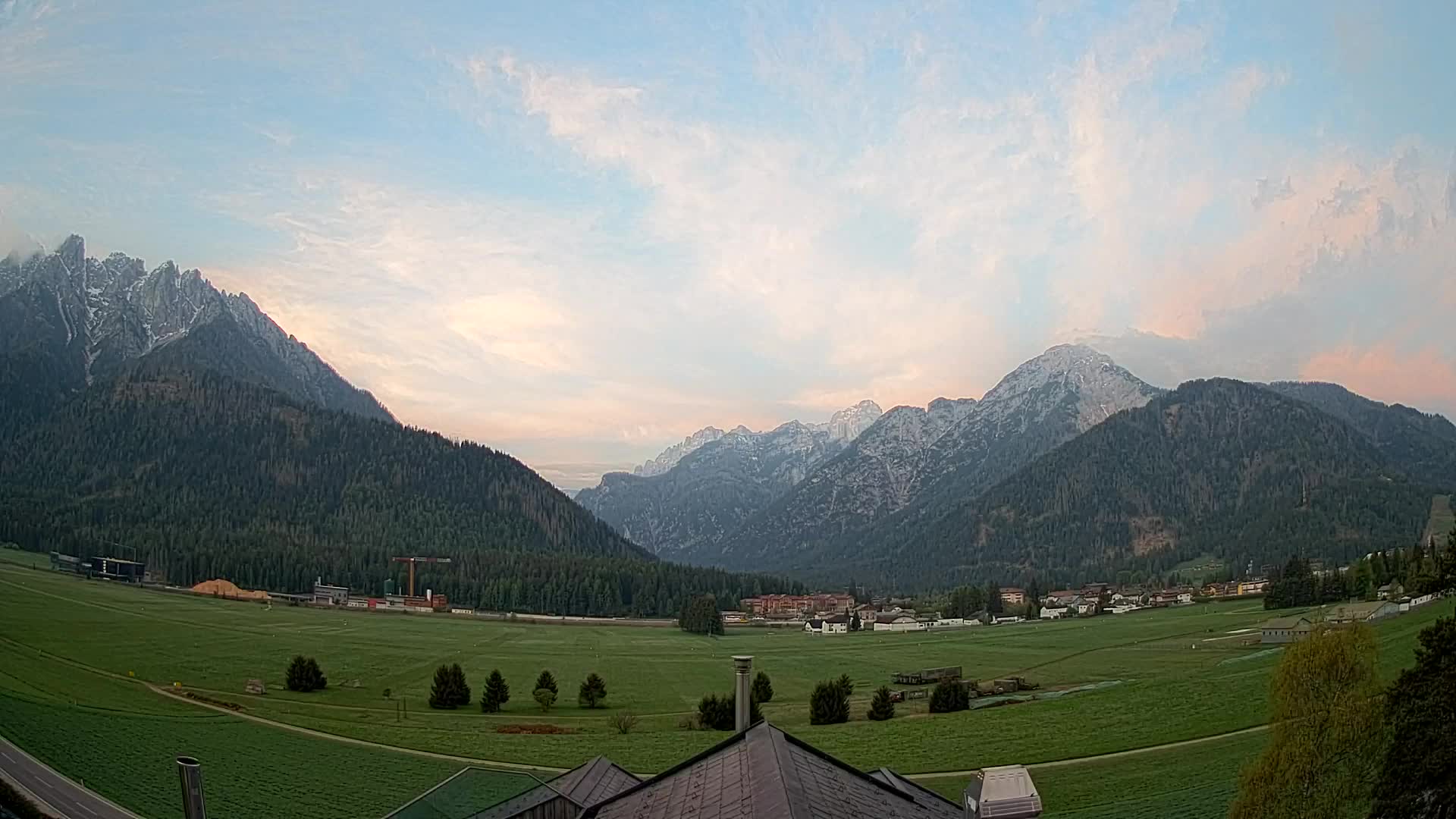 Webcam Toblach Dolomiten – Blick vom Hotel Rosengarten
