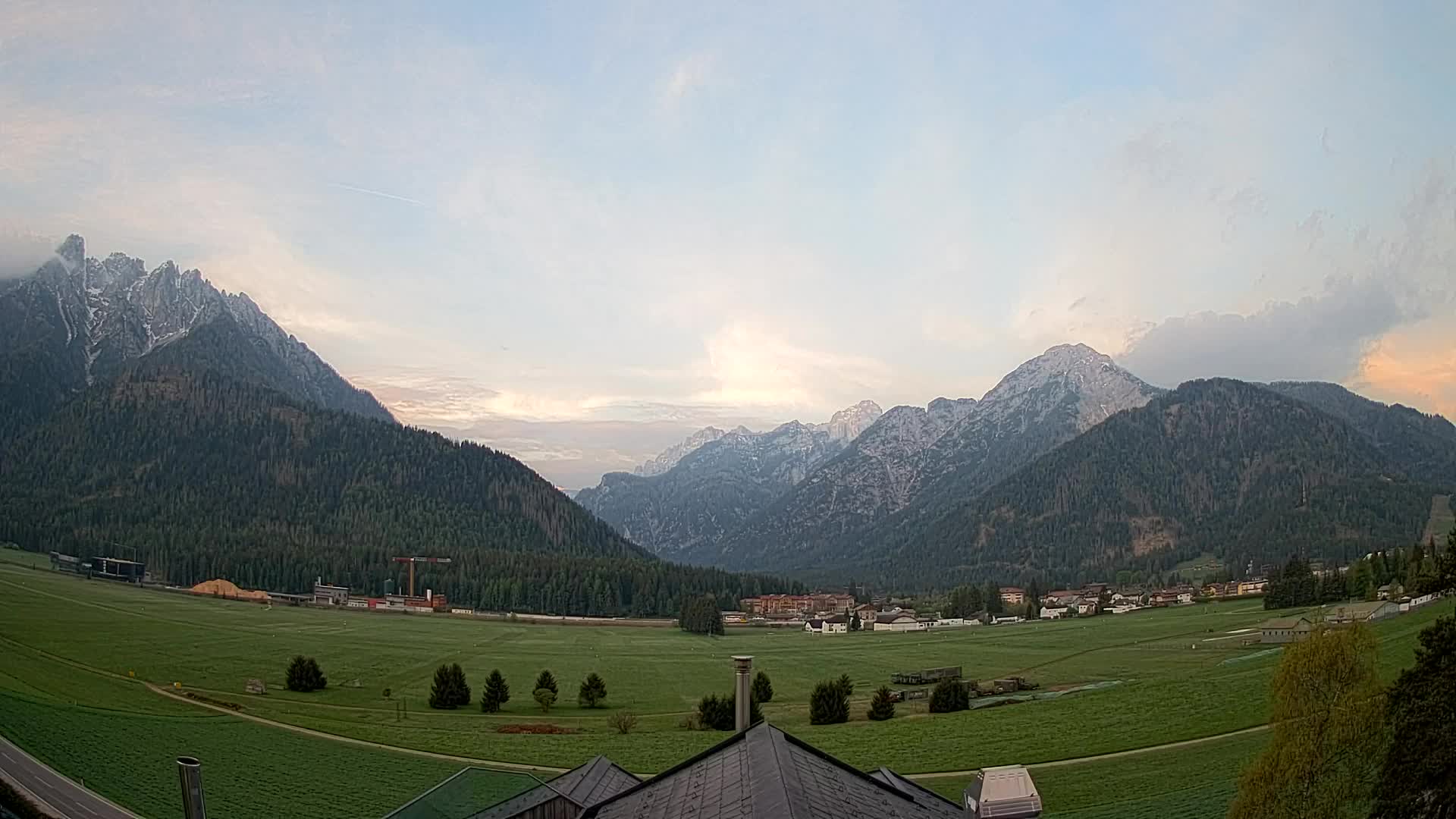 Webcam Toblach Dolomites – Vue depuis l’Hôtel Rosengarten