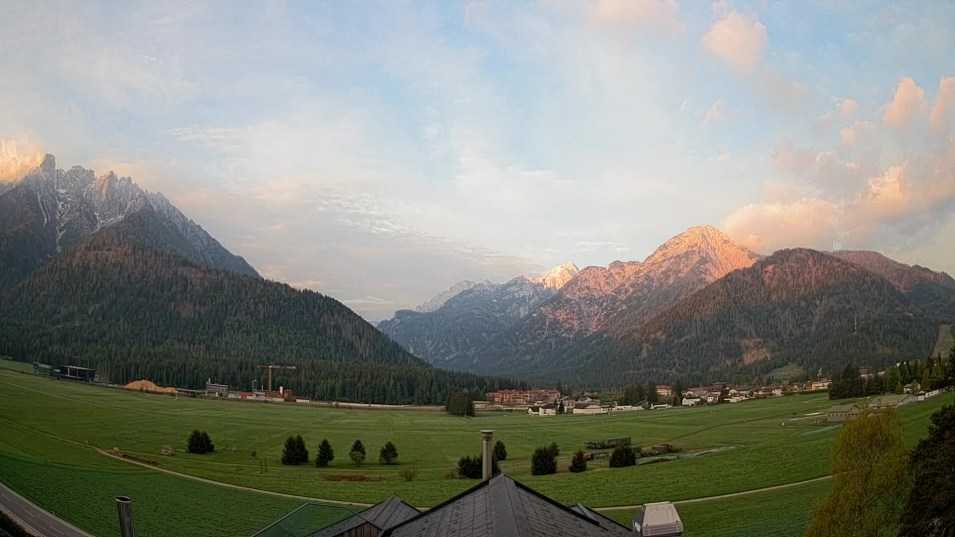Webcam Dobbiaco Dolomiti – Vista dall’Hotel Rosengarten