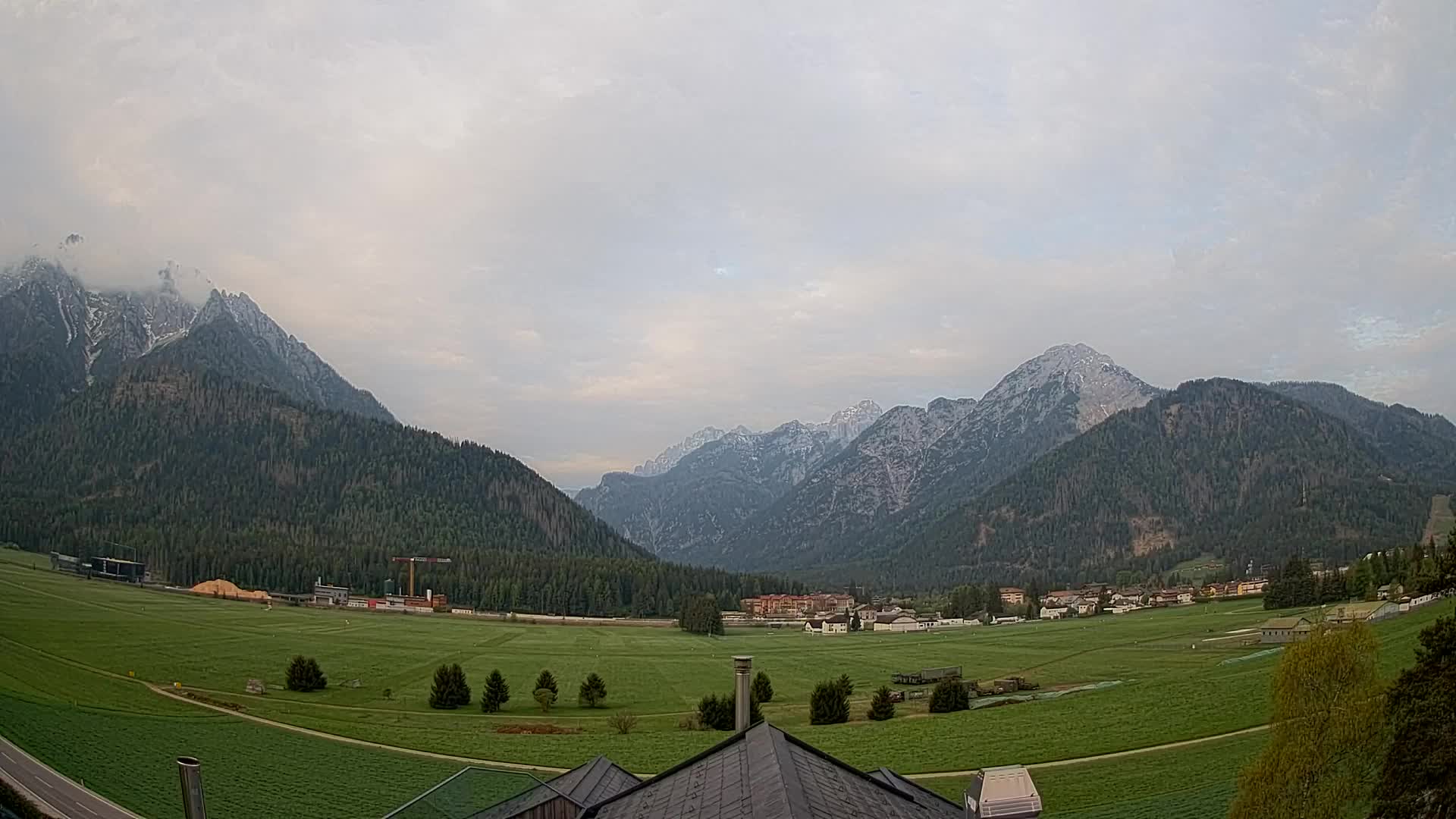Webcam Toblach Dolomitas – Vista desde el Hotel Rosengarten