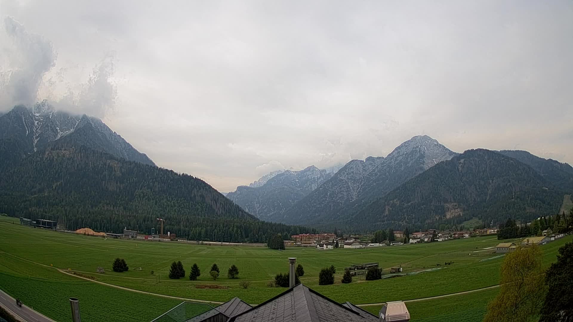 Webcam Toblach Dolomitas – Vista desde el Hotel Rosengarten