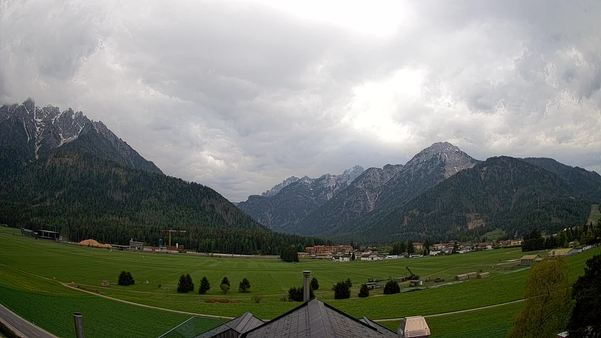 Webcam Toblach Dolomitas – Vista desde el Hotel Rosengarten