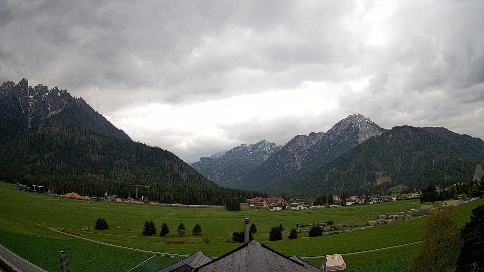 Webcam Toblach Dolomitas – Vista desde el Hotel Rosengarten