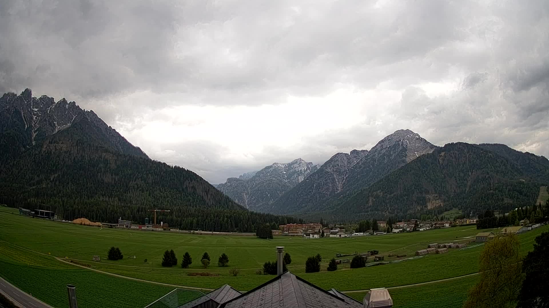 Webcam Toblach Dolomitas – Vista desde el Hotel Rosengarten
