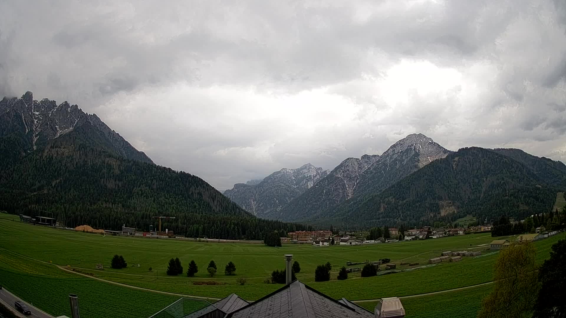 Webcam Toblach Dolomiten – Blick vom Hotel Rosengarten