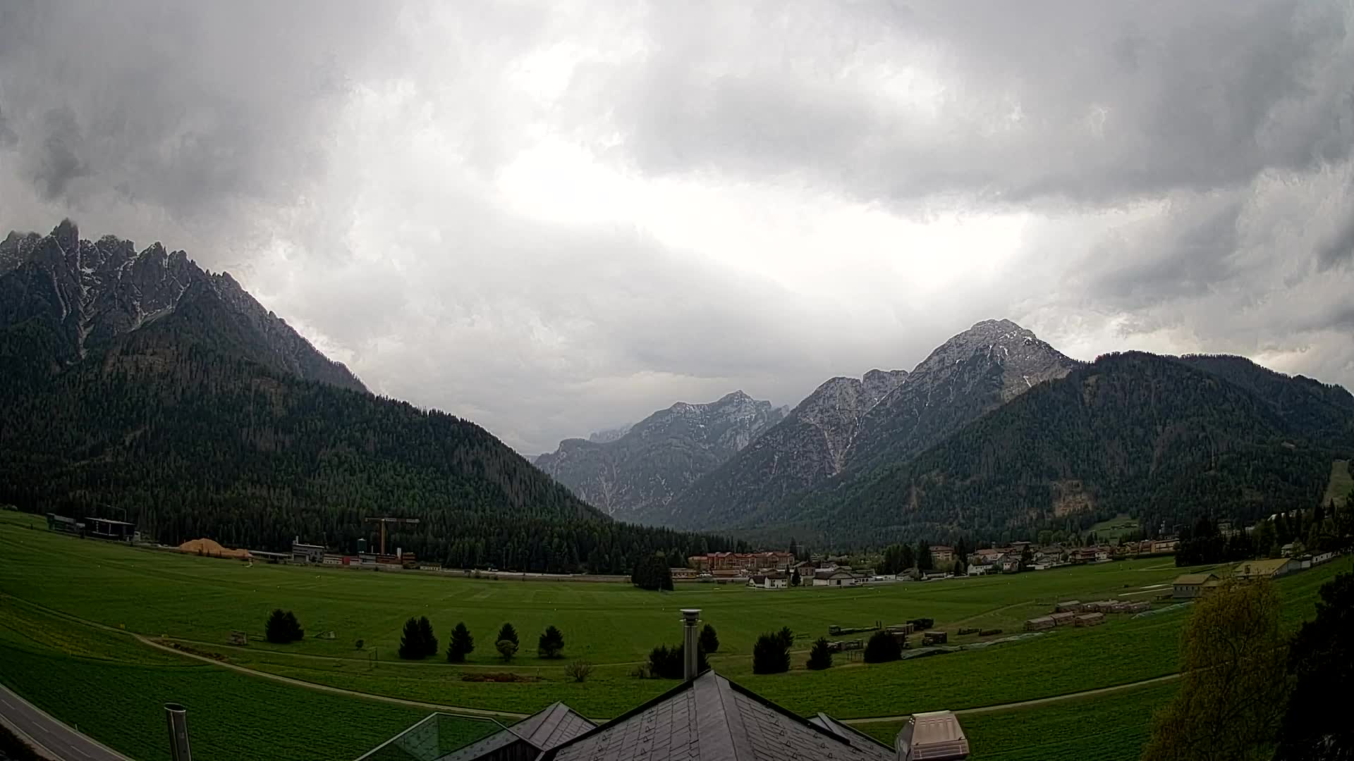 Webcam Toblach Dolomitas – Vista desde el Hotel Rosengarten