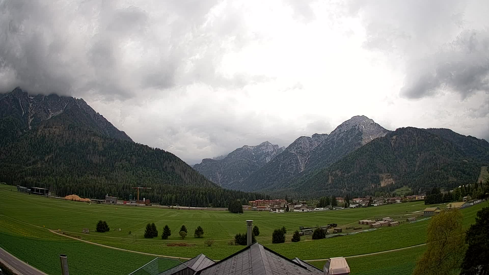 Webcam Toblach Dolomitas – Vista desde el Hotel Rosengarten