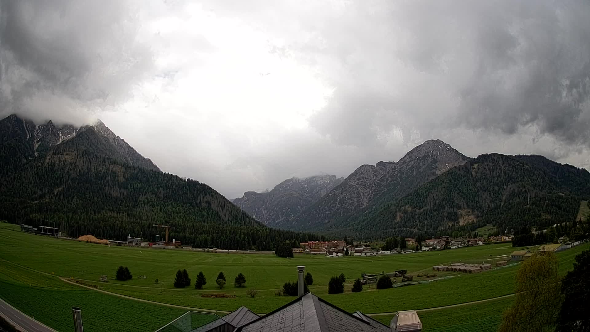 Webcam Toblach Dolomiten – Blick vom Hotel Rosengarten