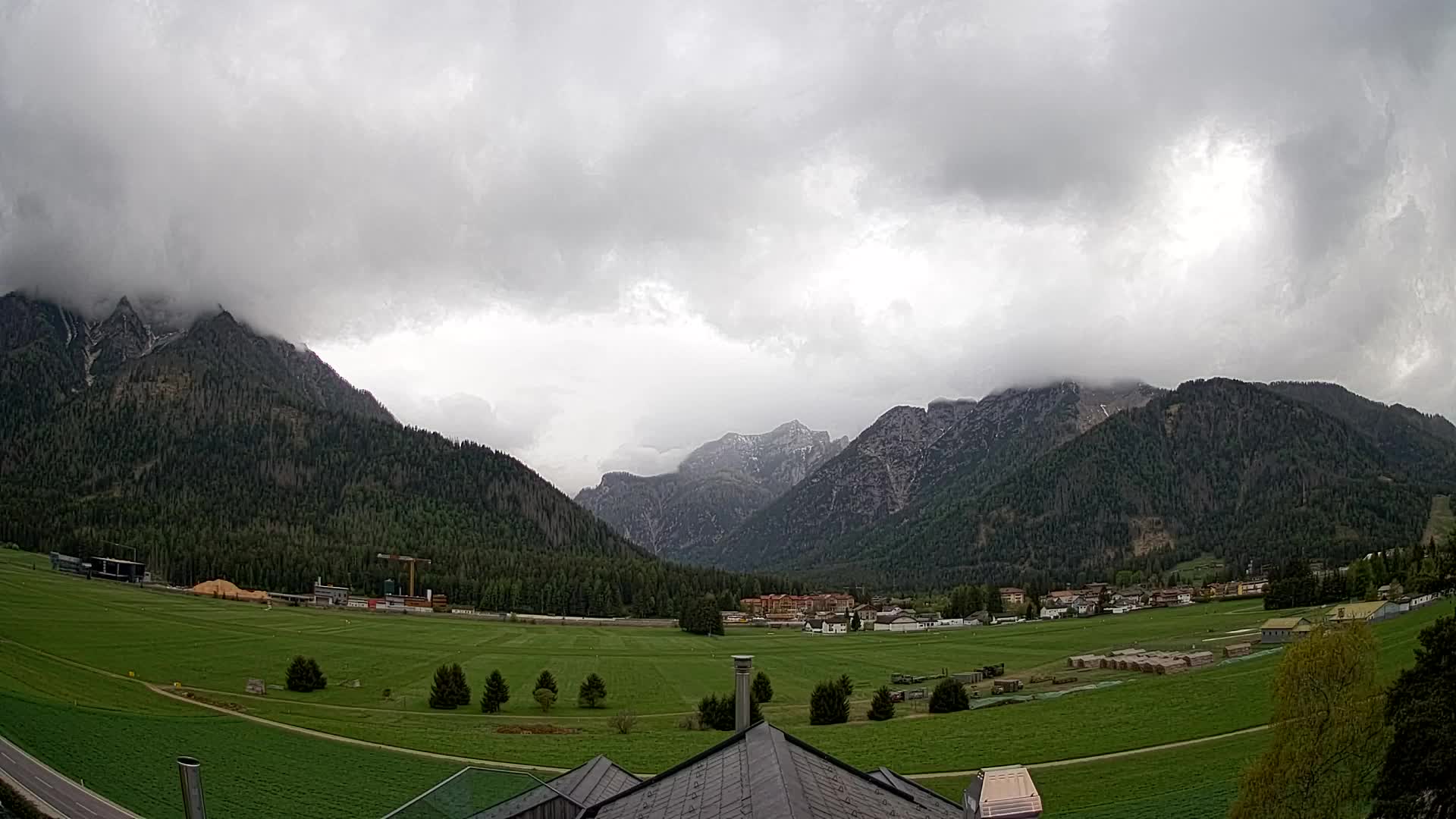 Webcam Toblach Dolomiten – Blick vom Hotel Rosengarten