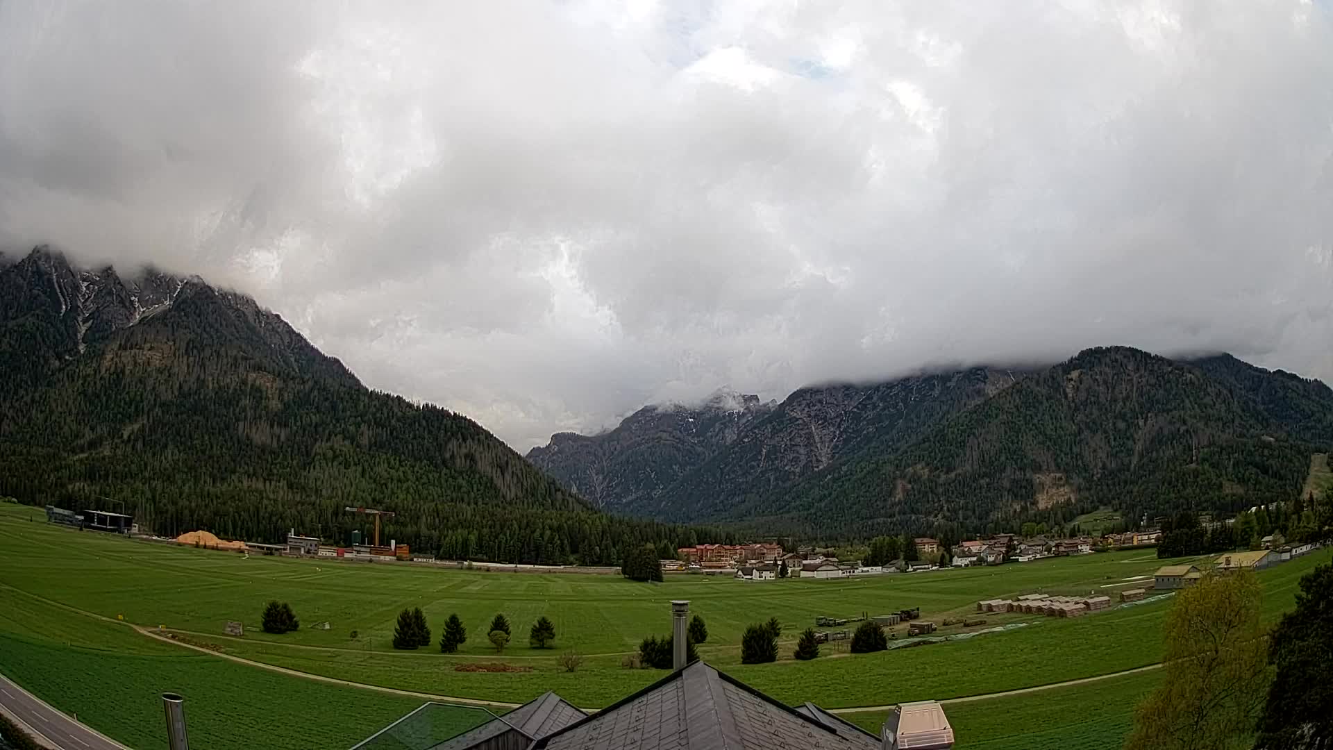 Webcam Toblach Dolomiten – Blick vom Hotel Rosengarten