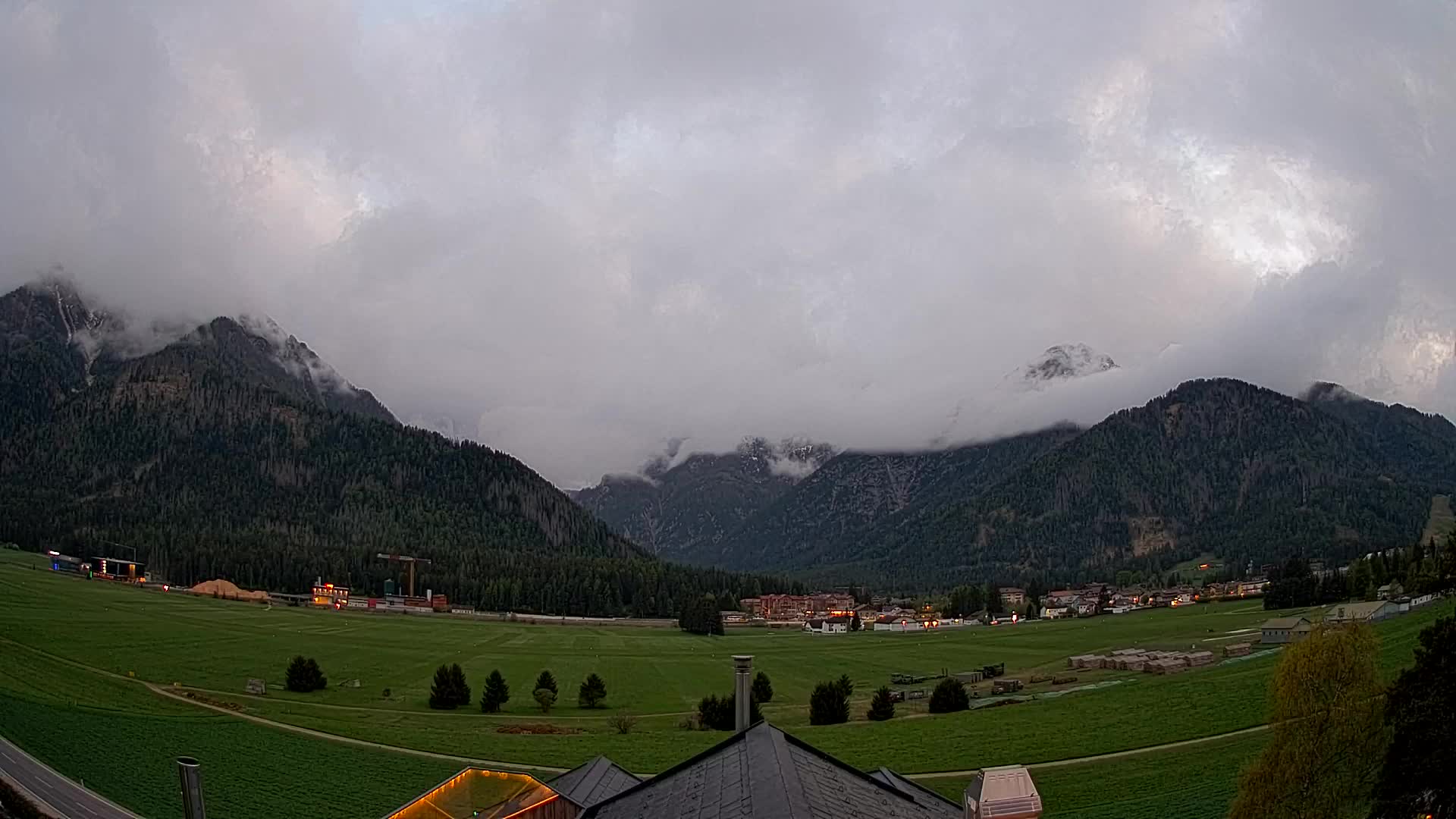 Webcam Toblach Dolomiten – Blick vom Hotel Rosengarten