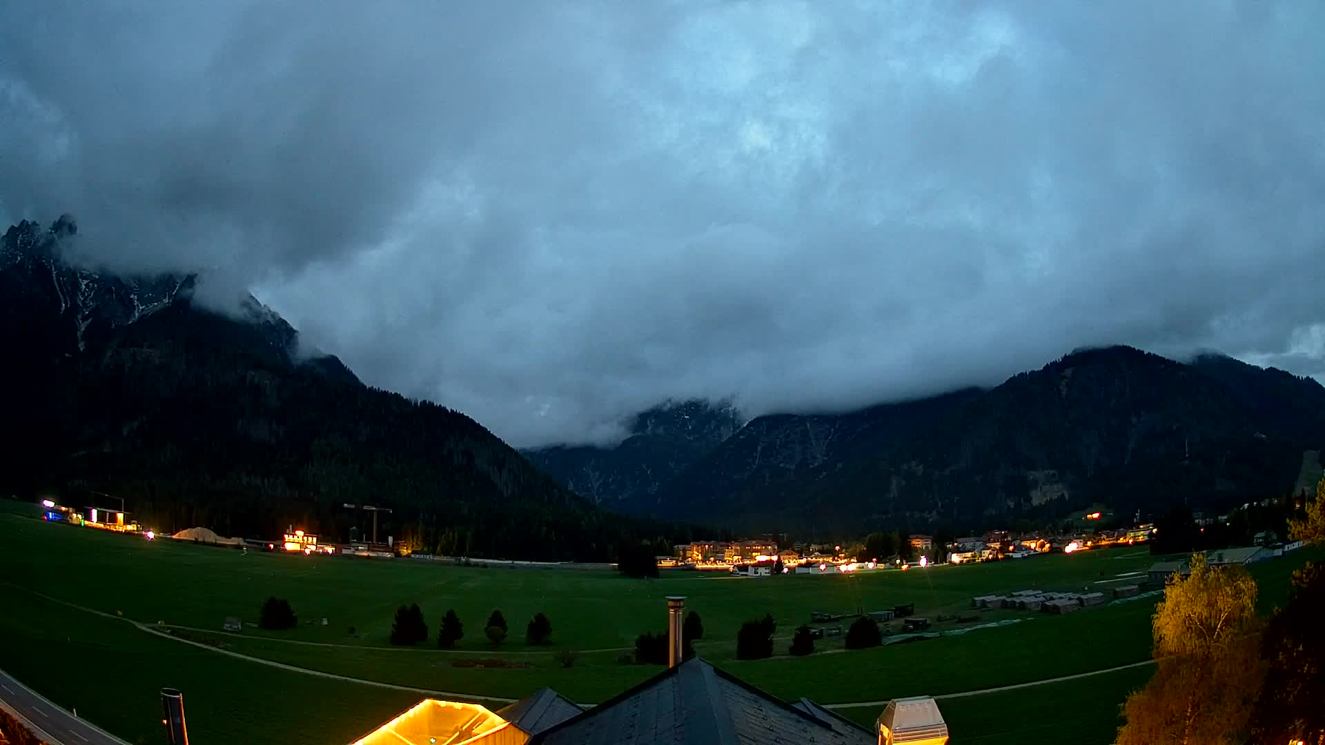 Webcam Toblach Dolomiten – Blick vom Hotel Rosengarten