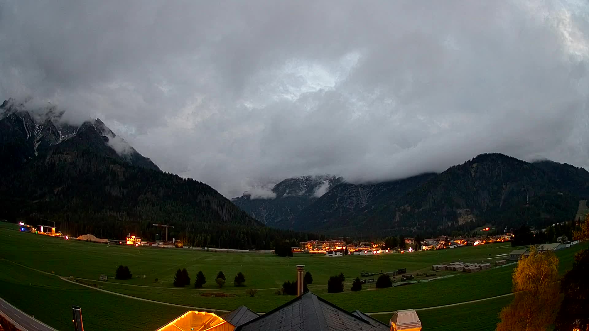 Webcam Toblach Dolomitas – Vista desde el Hotel Rosengarten