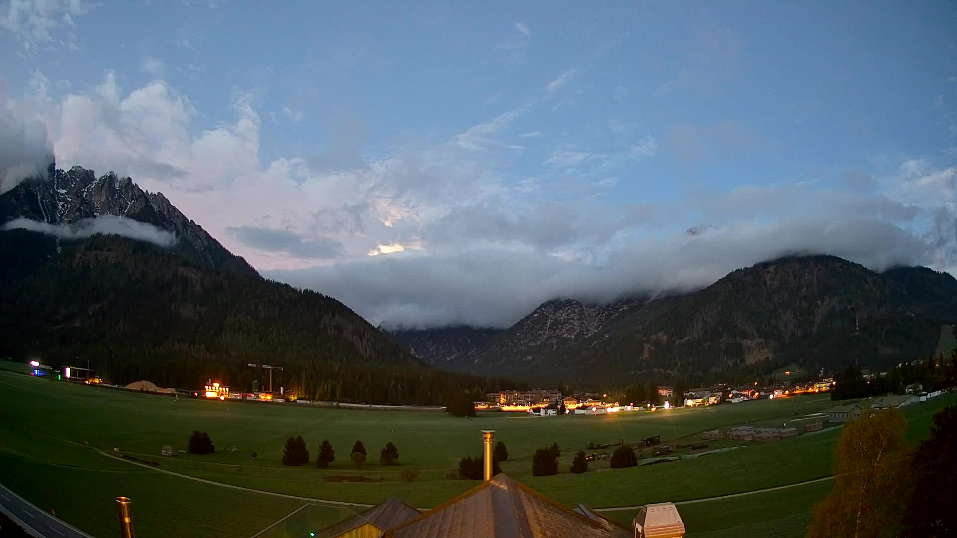 Webcam Toblach Dolomites – Vue depuis l’Hôtel Rosengarten