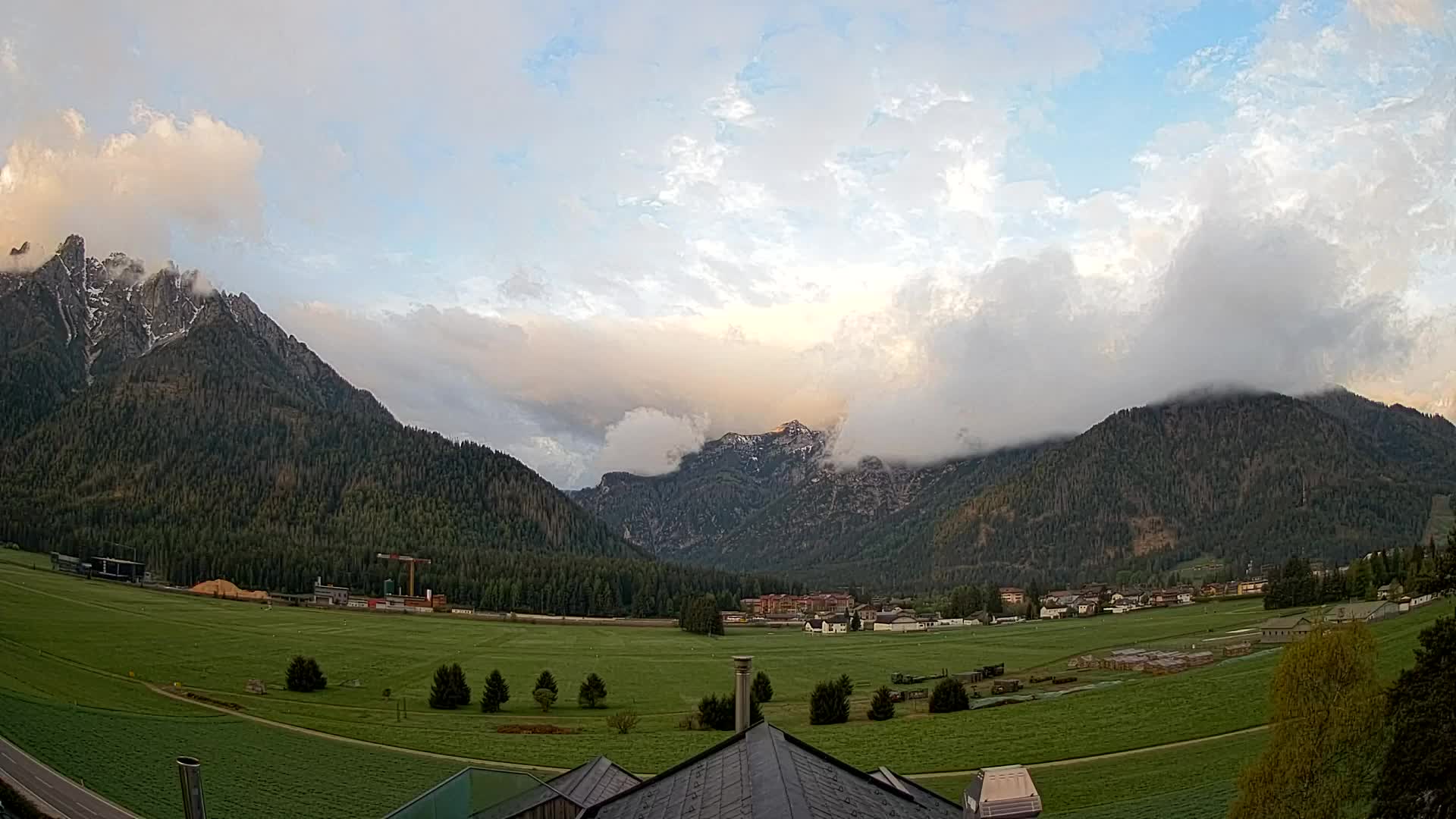Webcam Toblach Dolomitas – Vista desde el Hotel Rosengarten