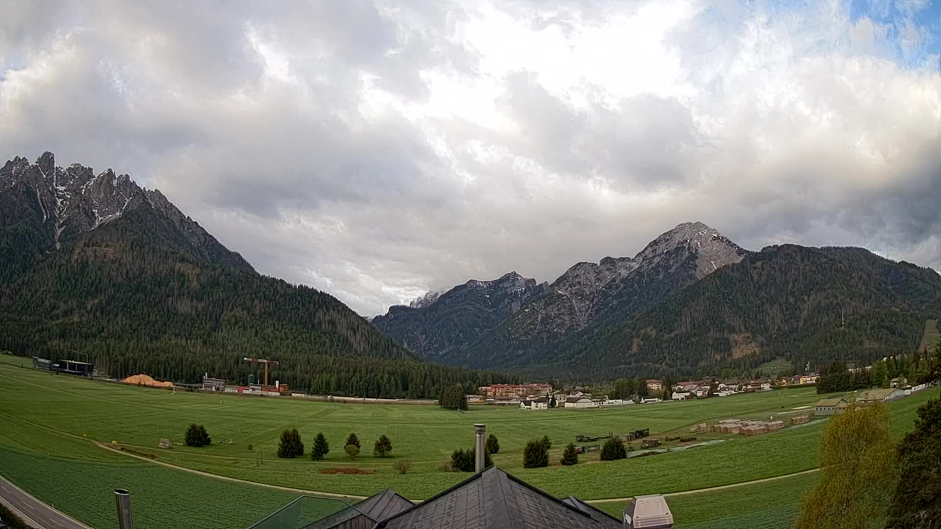 Webcam Toblach Dolomiten – Blick vom Hotel Rosengarten