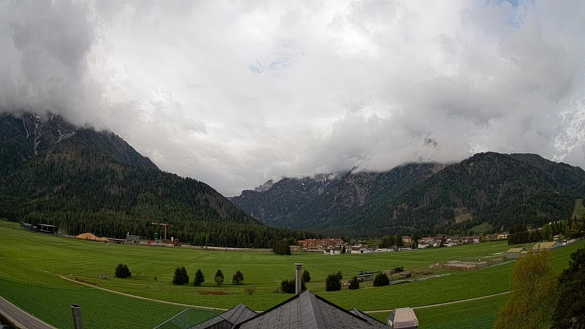 Webcam Dobbiaco Dolomiti – Vista dall’Hotel Rosengarten