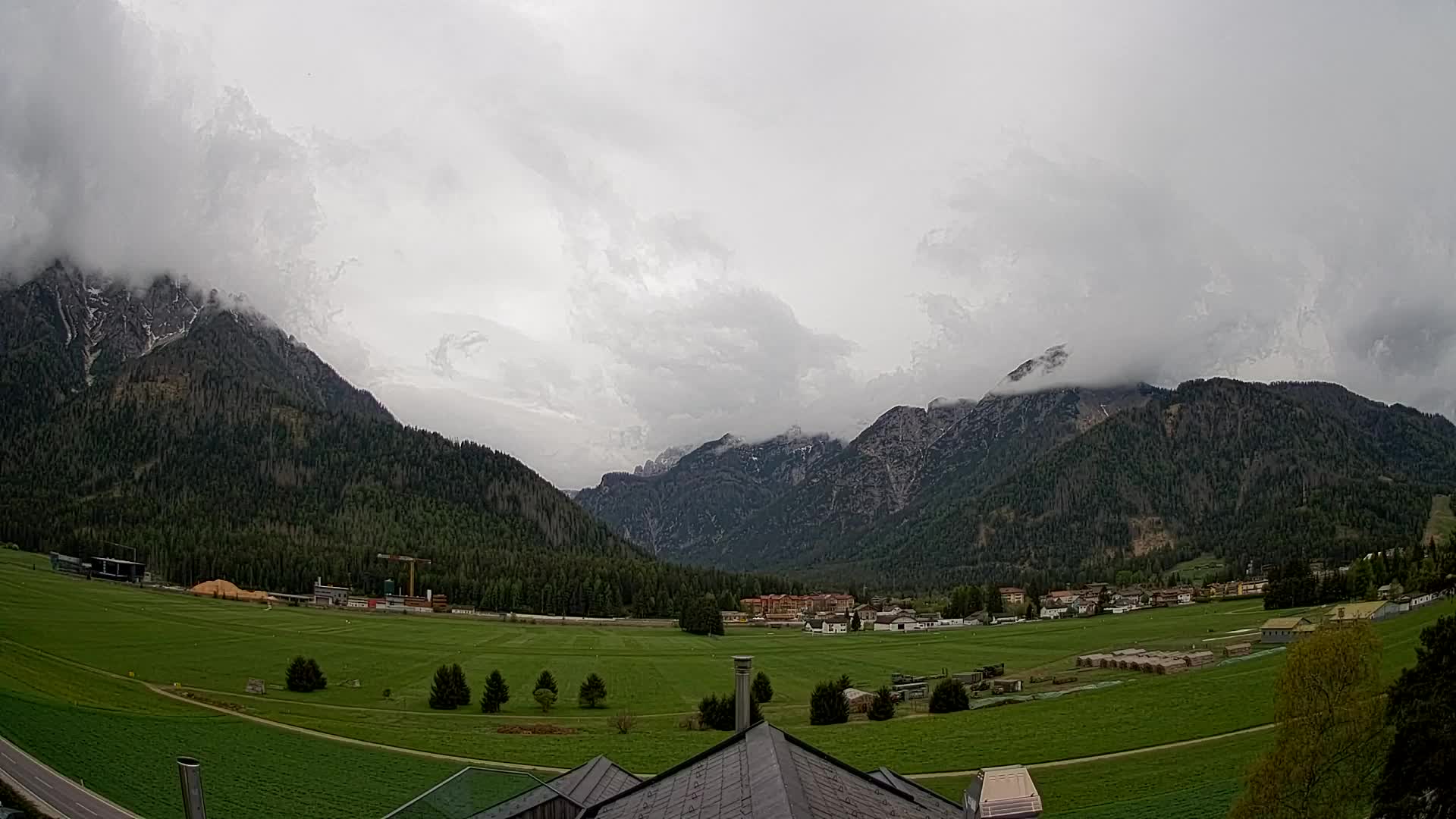Webcam Toblach Dolomiten – Blick vom Hotel Rosengarten