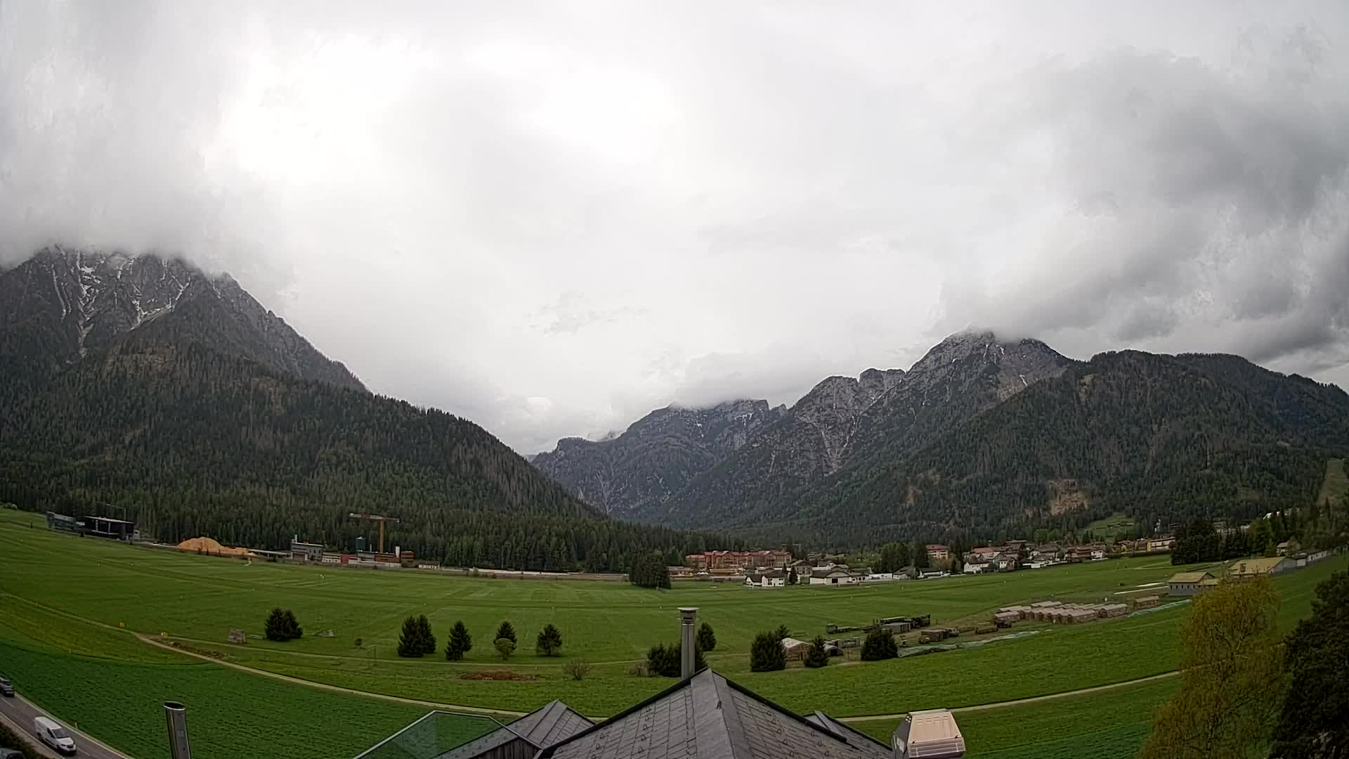 Webcam Dobbiaco Dolomiti – Vista dall’Hotel Rosengarten