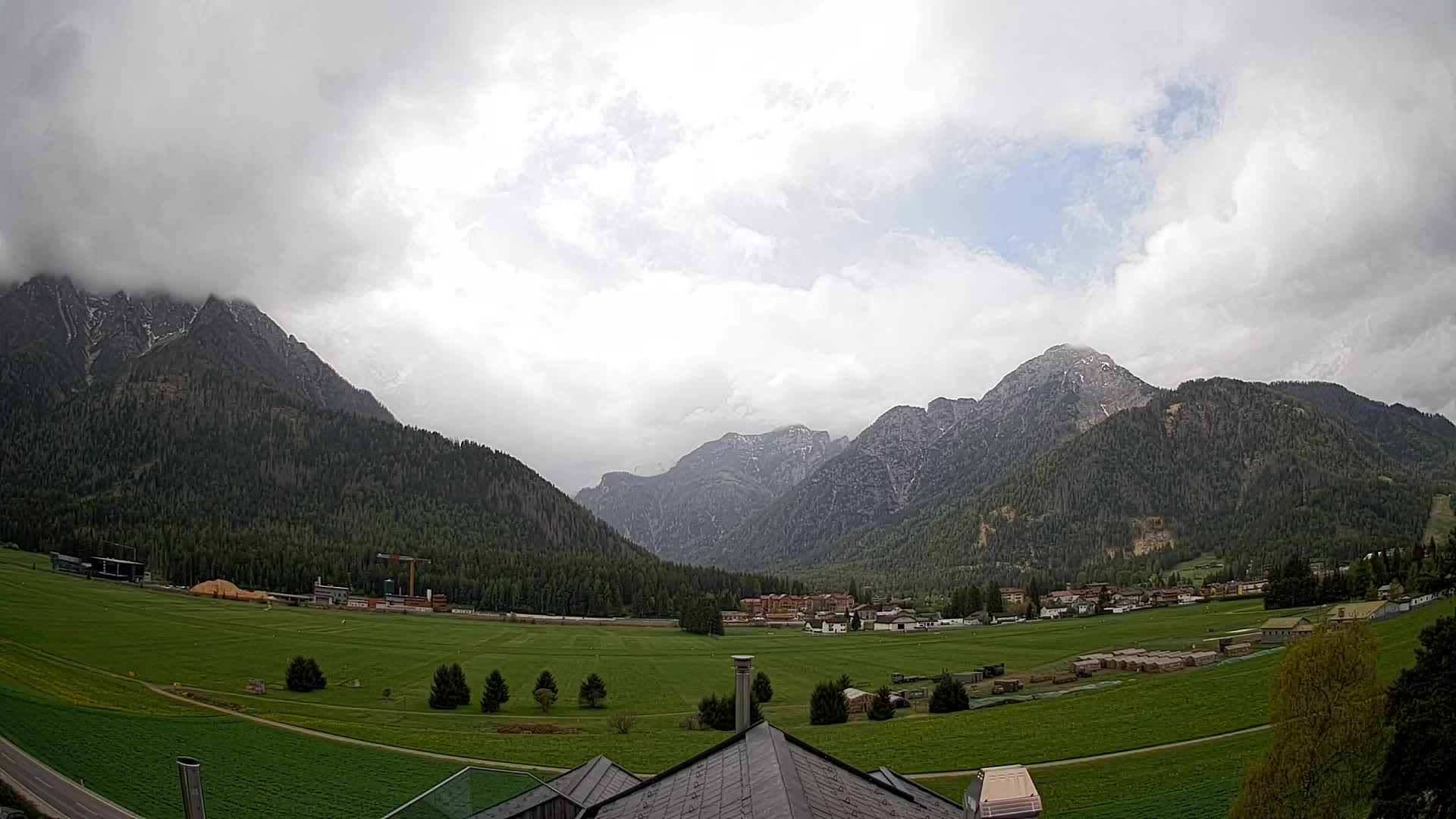 Webcam Toblach Dolomitas – Vista desde el Hotel Rosengarten
