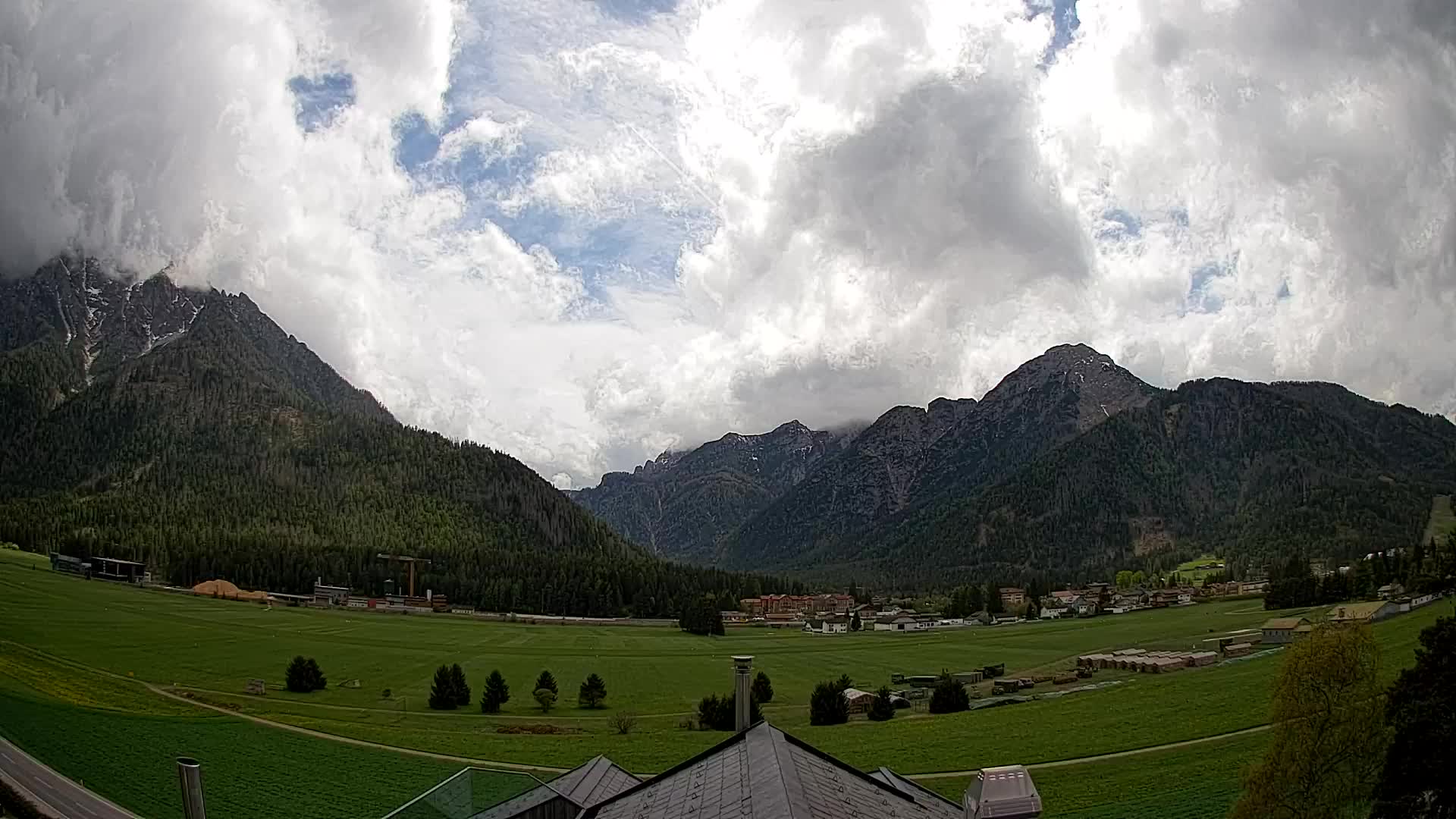 Webcam Toblach Dolomiten – Blick vom Hotel Rosengarten