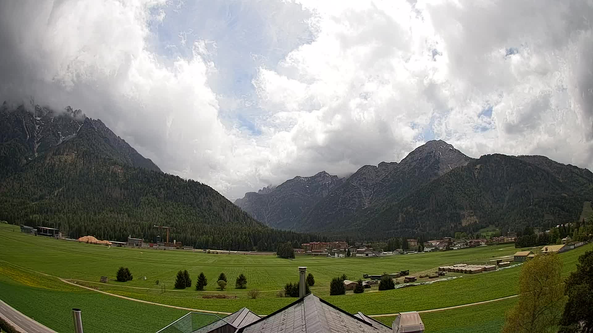 Webcam Toblach Dolomiten – Blick vom Hotel Rosengarten