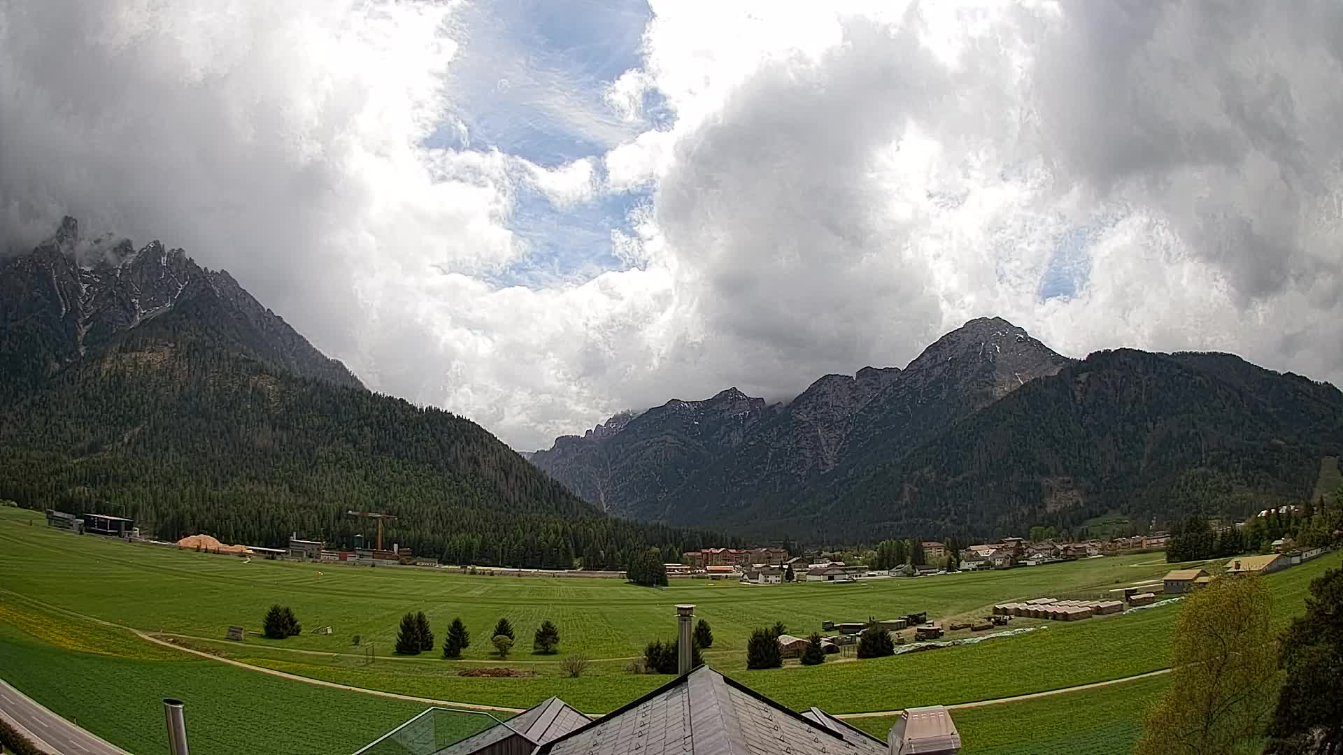 Webcam Toblach Dolomiten – Blick vom Hotel Rosengarten