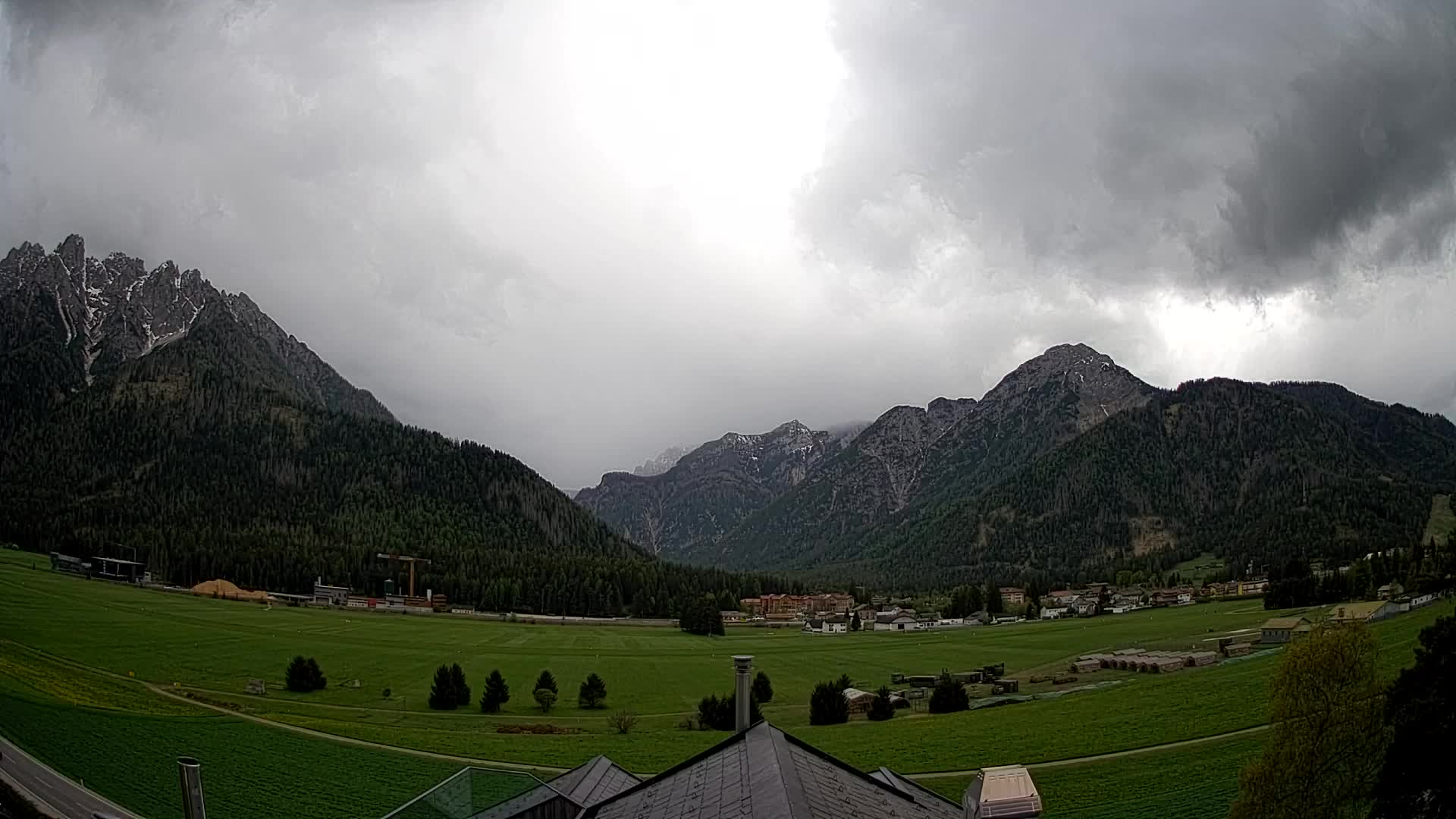 Webcam Toblach Dolomites – Vue depuis l’Hôtel Rosengarten