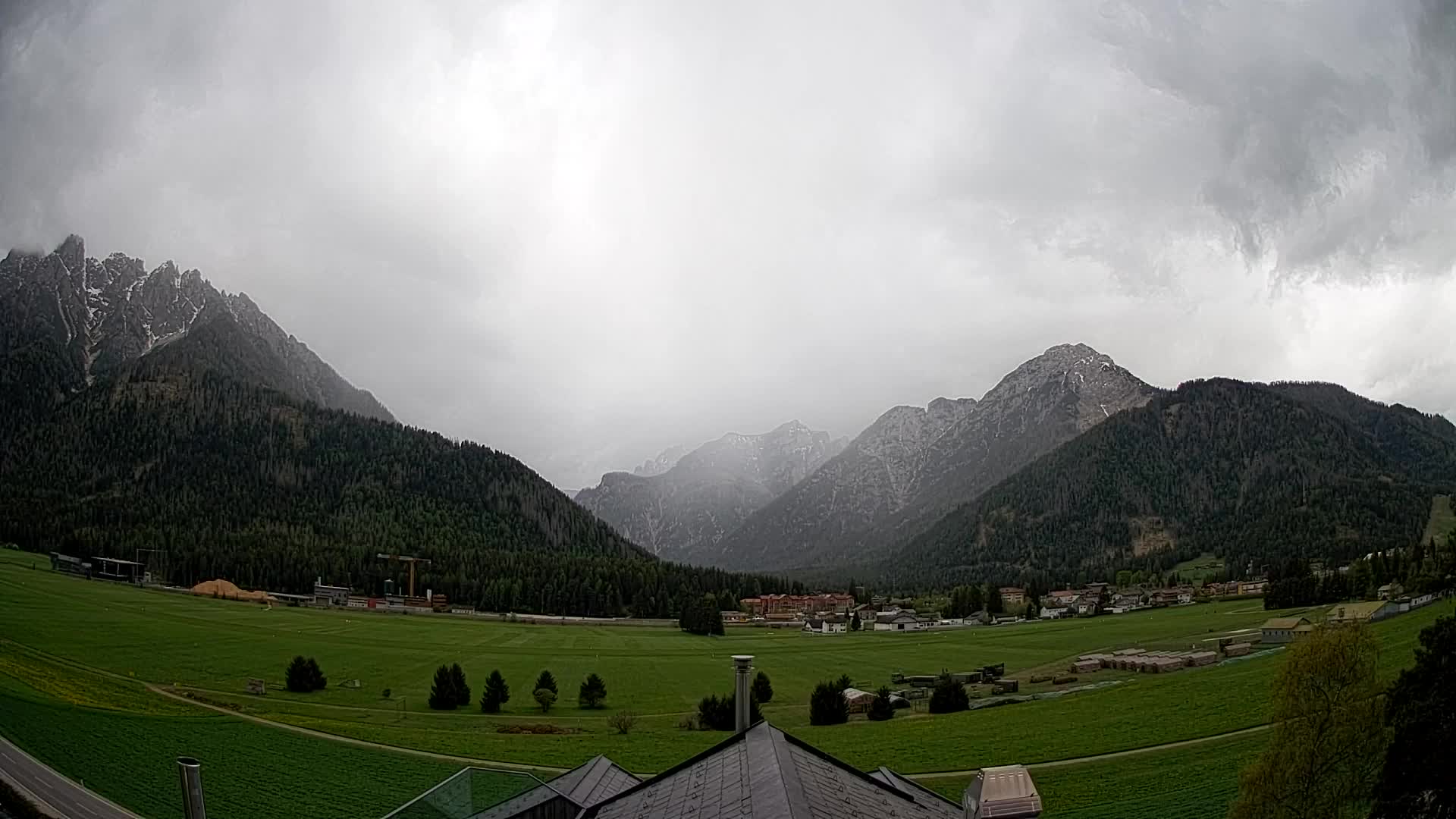 Webcam Toblach Dolomitas – Vista desde el Hotel Rosengarten