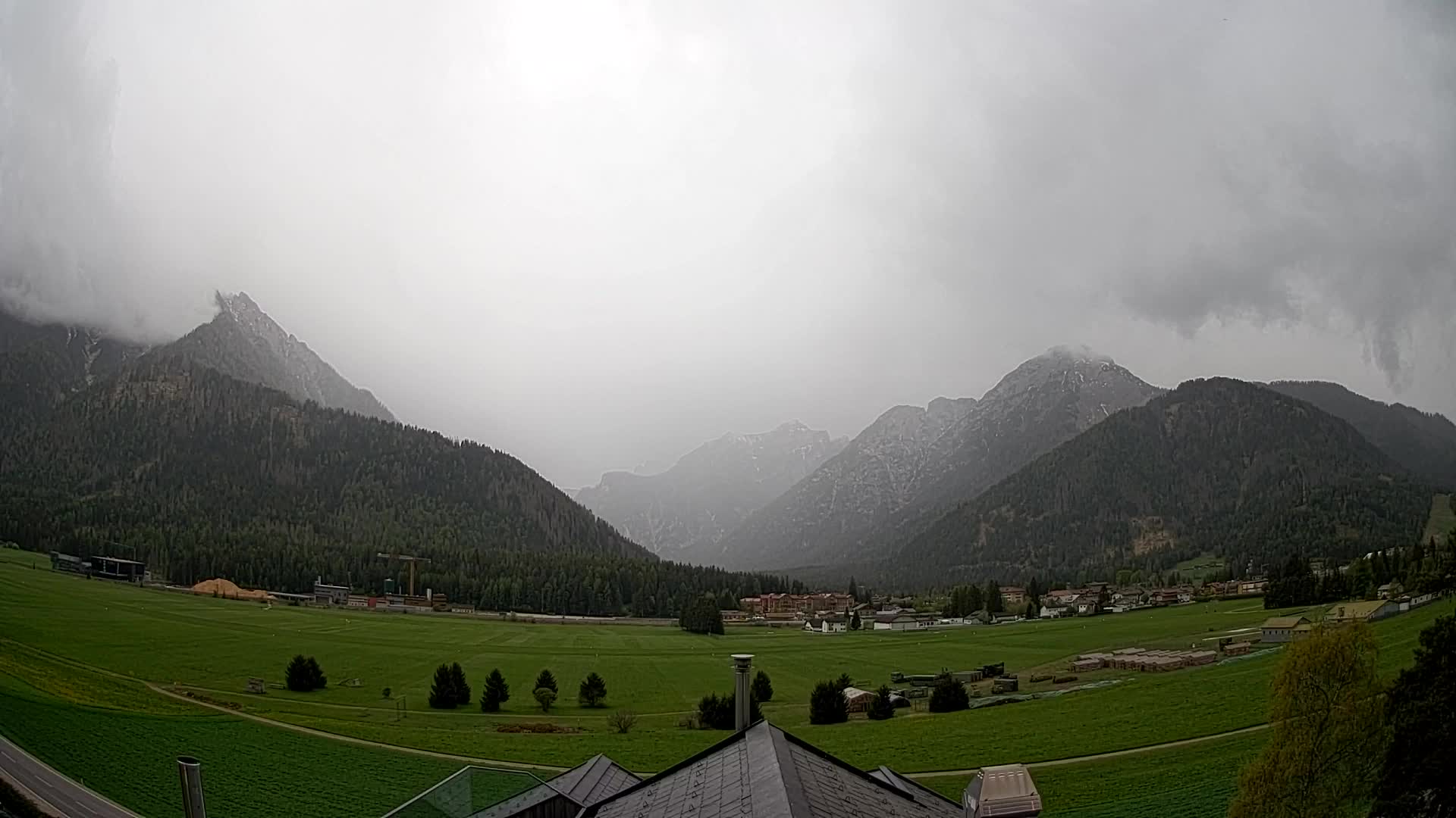 Webcam Toblach Dolomiten – Blick vom Hotel Rosengarten