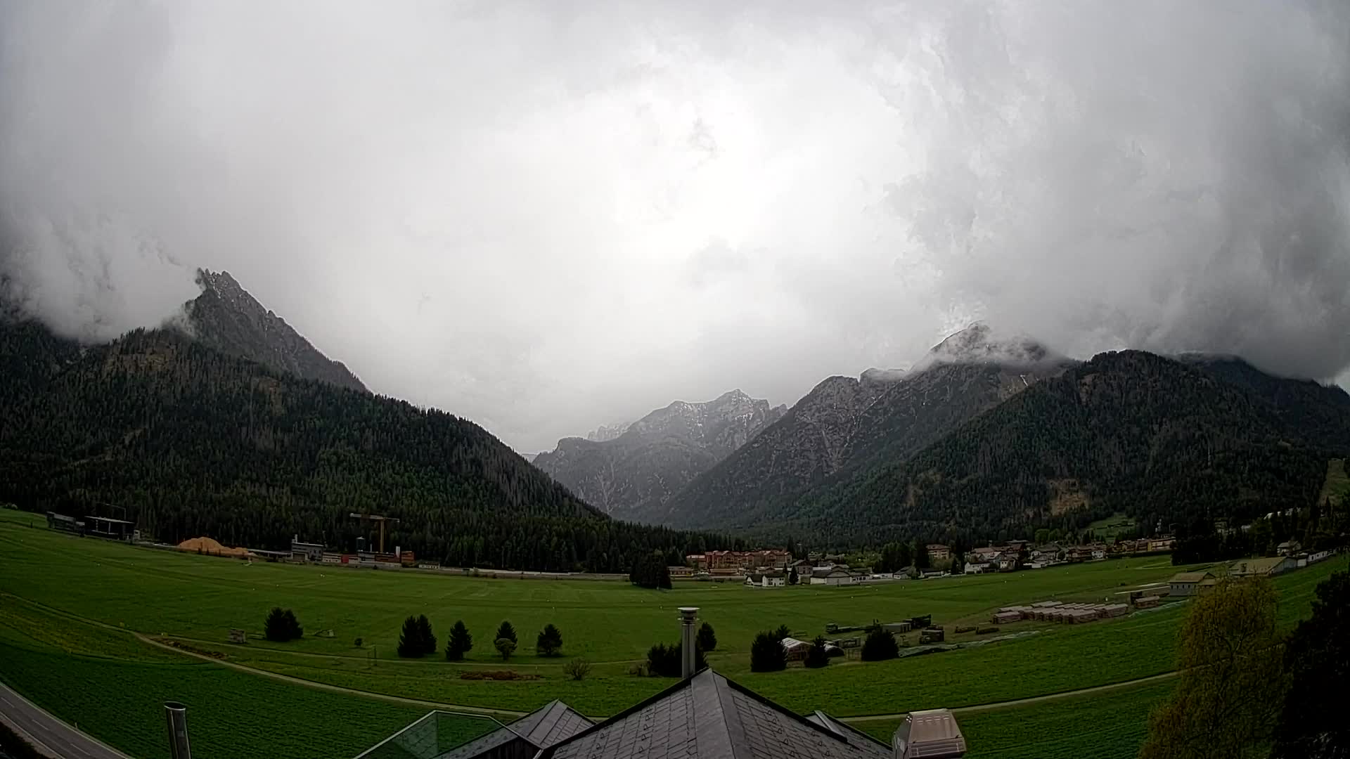 Webcam Toblach Dolomiten – Blick vom Hotel Rosengarten