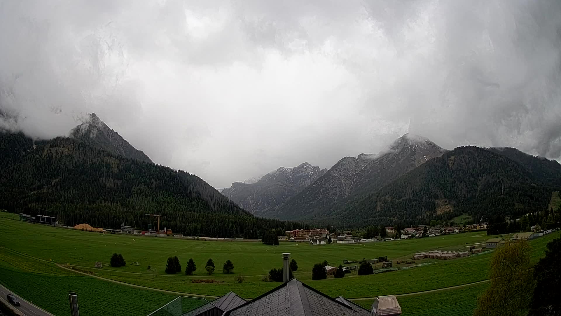 Webcam Dobbiaco Dolomiti – Vista dall’Hotel Rosengarten
