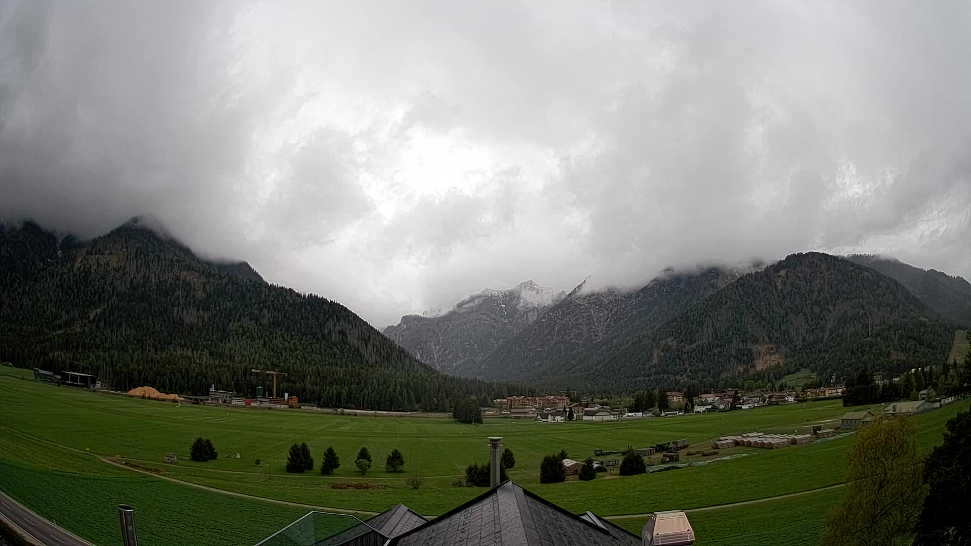Webcam Toblach Dolomiten – Blick vom Hotel Rosengarten