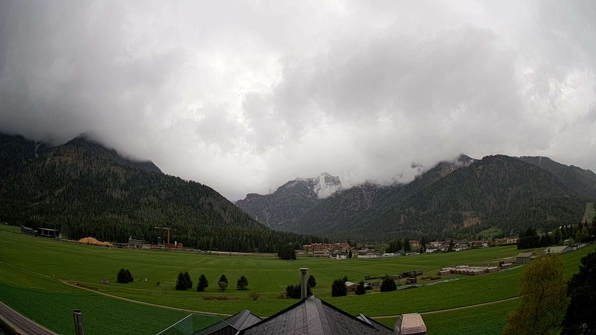 Webcam Toblach Dolomitas – Vista desde el Hotel Rosengarten
