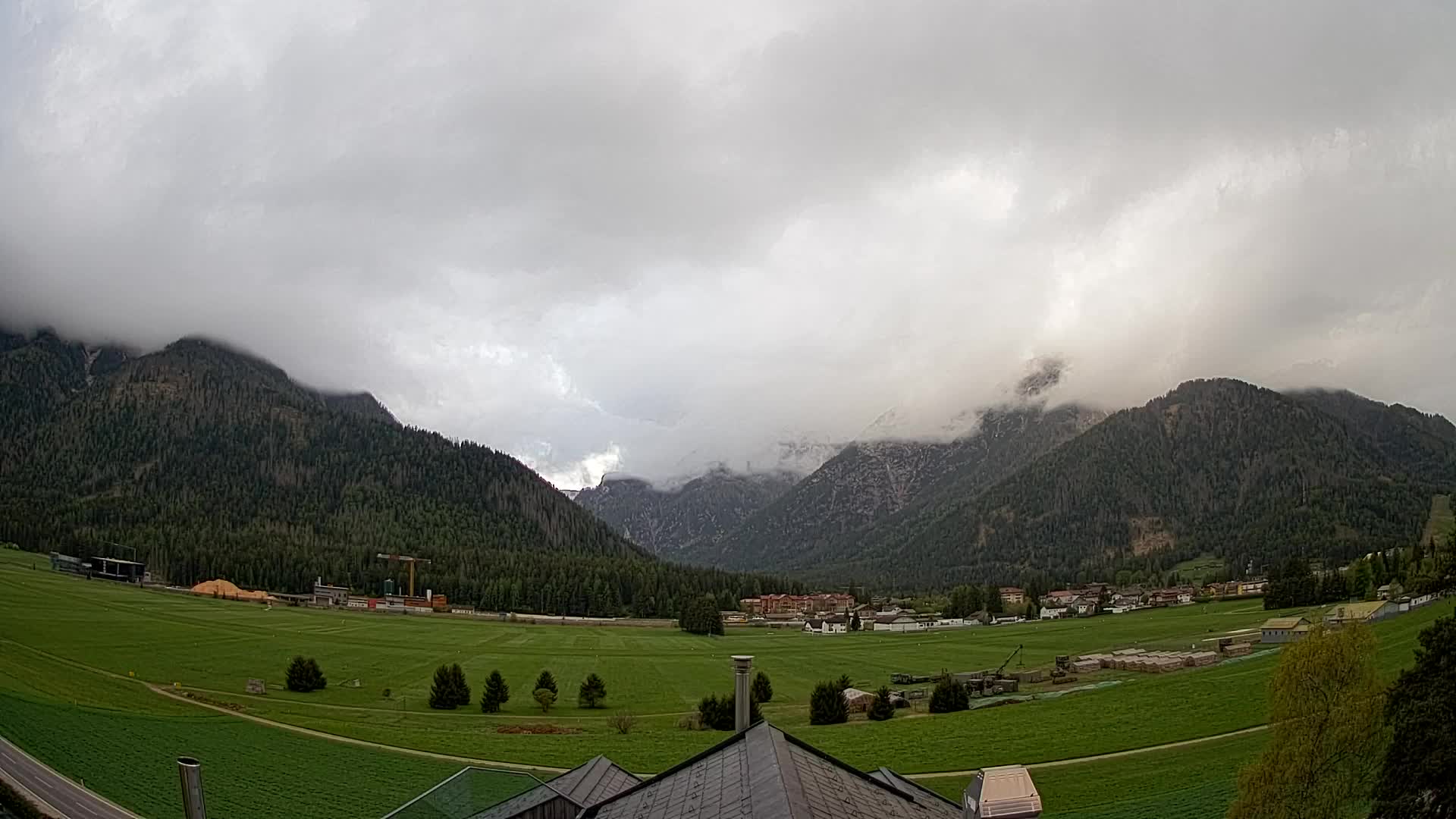 Webcam Dobbiaco Dolomiti – Vista dall’Hotel Rosengarten