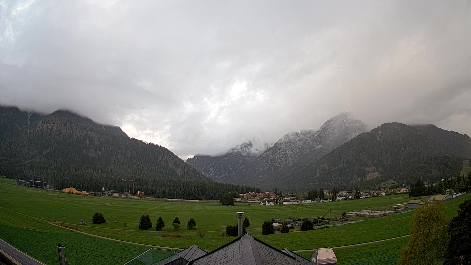 Webcam Toblach Dolomitas – Vista desde el Hotel Rosengarten