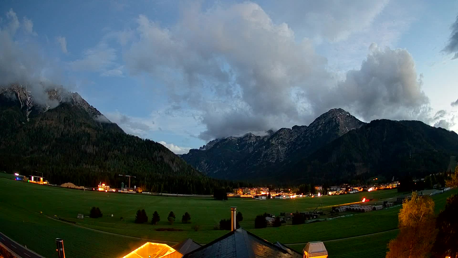 Webcam Toblach Dolomitas – Vista desde el Hotel Rosengarten