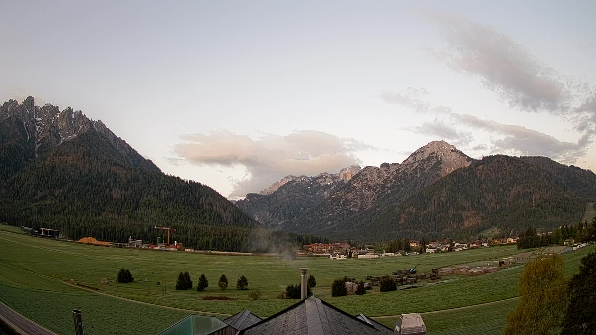 Webcam Toblach Dolomiten – Blick vom Hotel Rosengarten